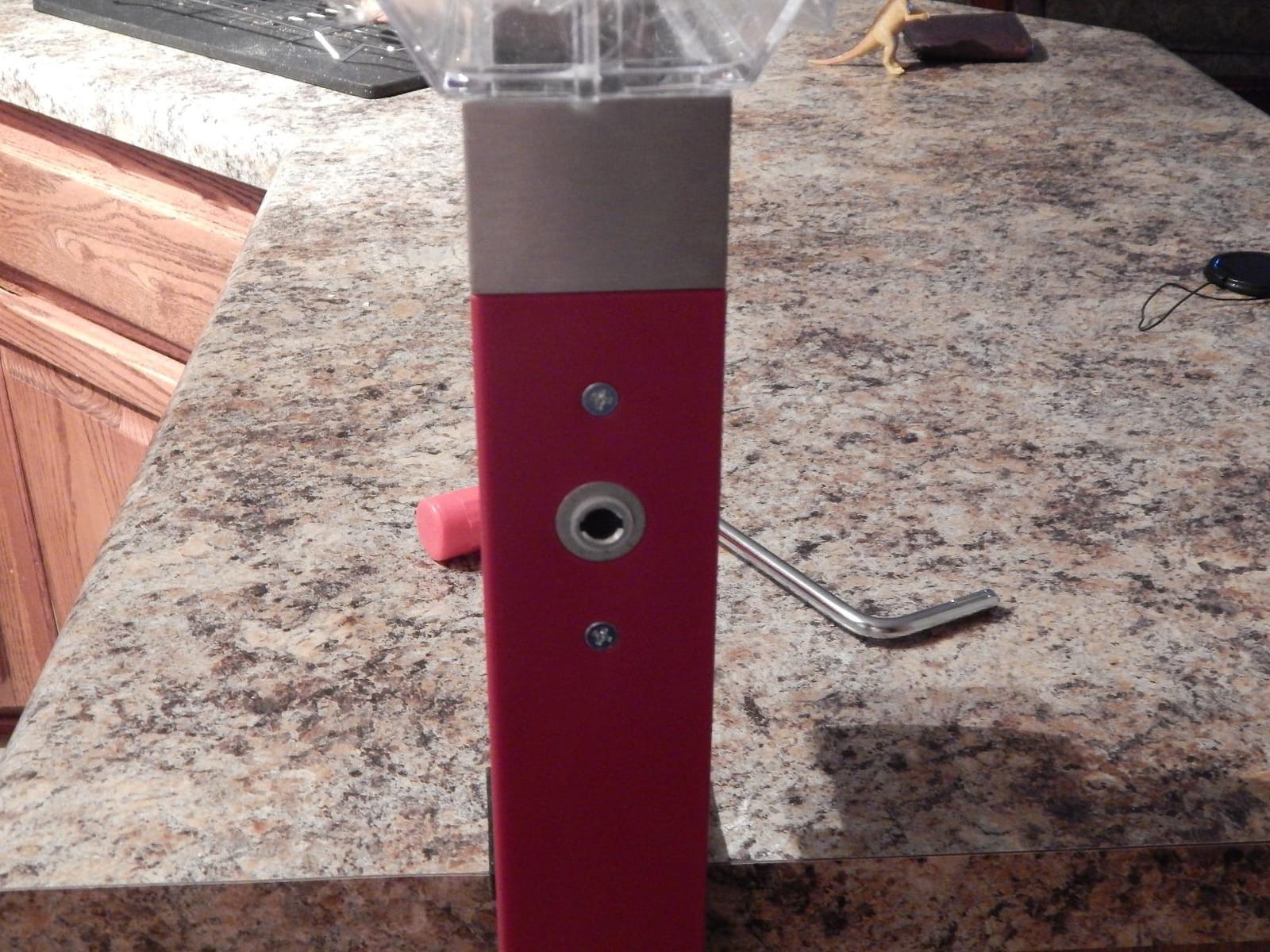 Kitchen Crop Grain Mill Wheat Flour Grinder, Stainless Steel Metal Burrs (Deluxe Grain Mill) customer photo 2