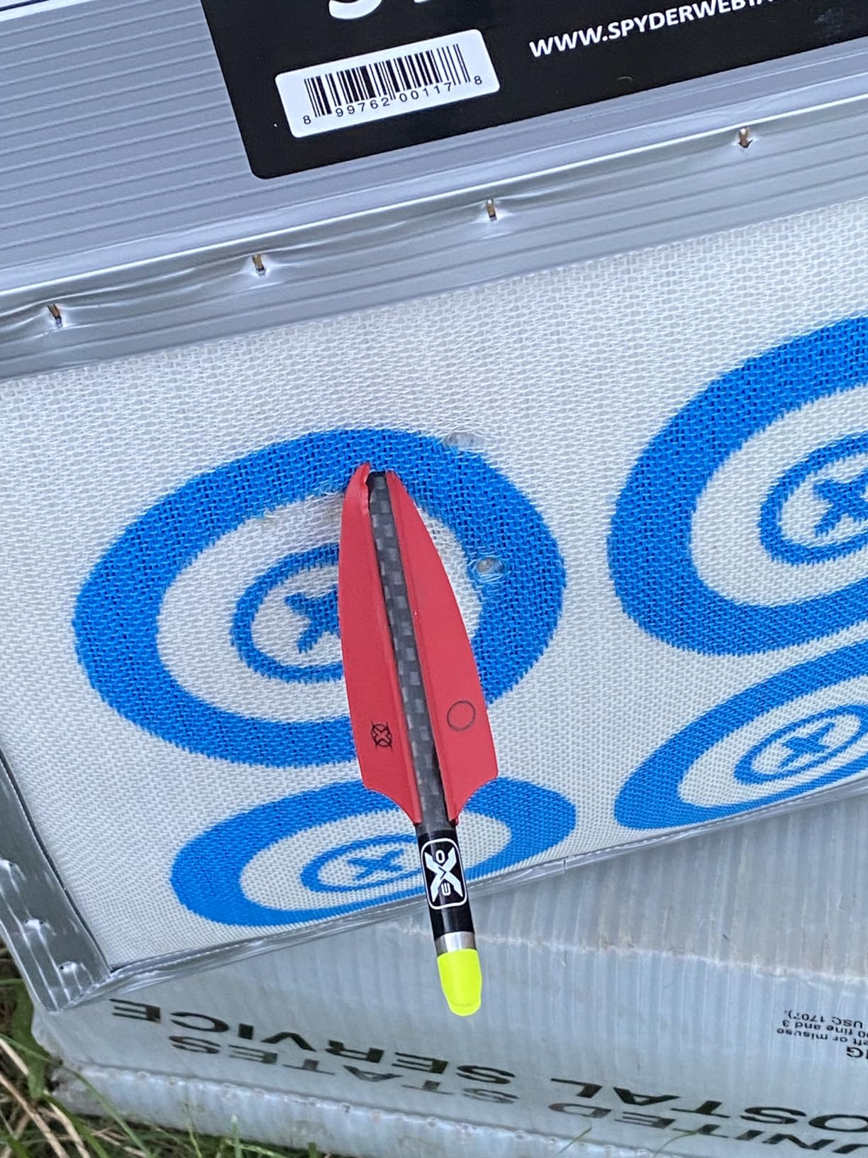 SpyderWeb 14XL Portable Crossbow Target, No Speed Limit™, Easy Arrow Pull customer photo 1