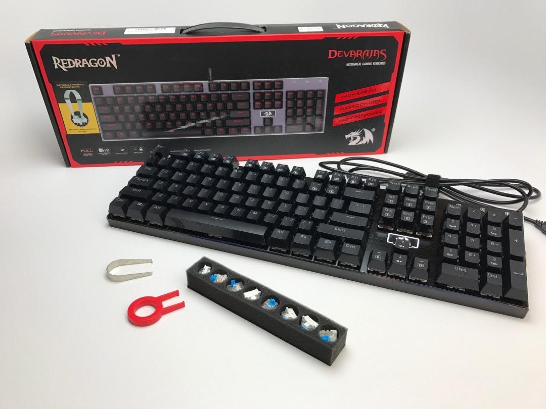 Redragon K556 Wired RGB Mechanical Gaming Keyboard, 104-Key Aluminum Board customer photo 2