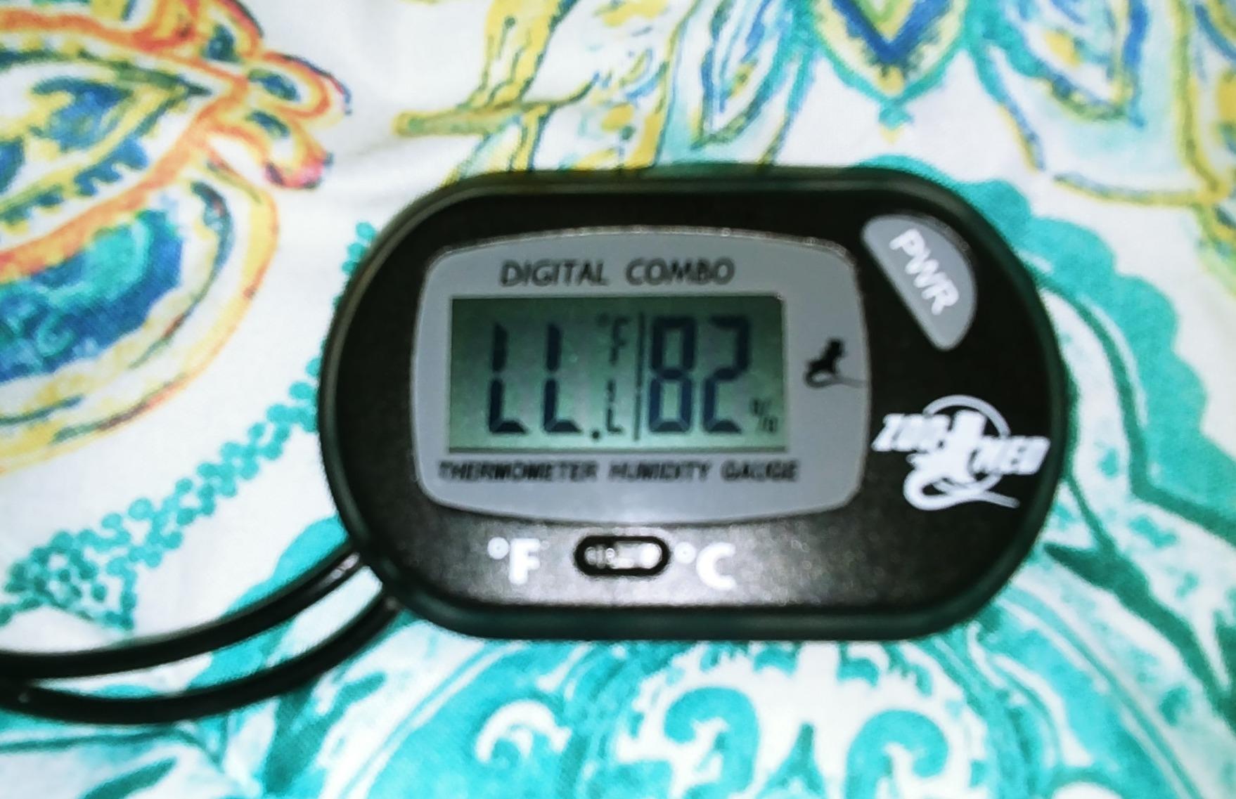 Zoo Med Labs Digital Thermometer Humidity Gauge, Single (TH-31) customer photo 1