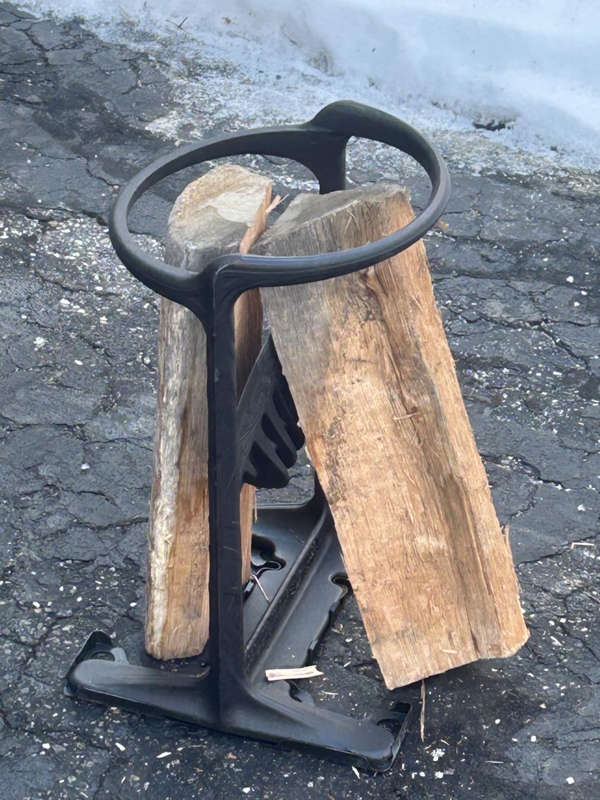 Kindling Cracker King XL Cast Iron Kindling Splitter, 9in. Opening customer photo 1