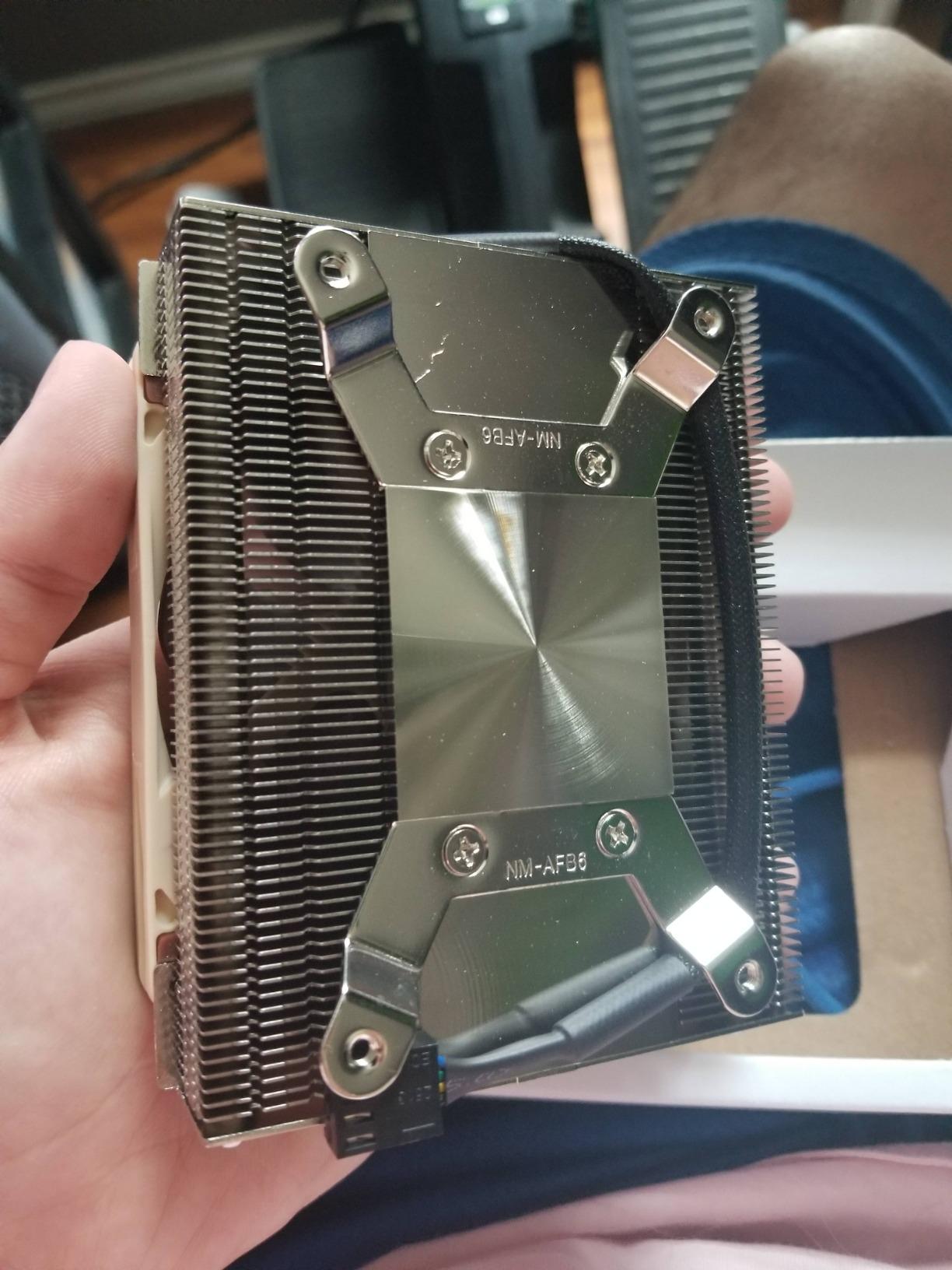 Noctua NH-L9a-AM4, Quiet High-Performance Low-Profile CPU Cooler customer photo 2