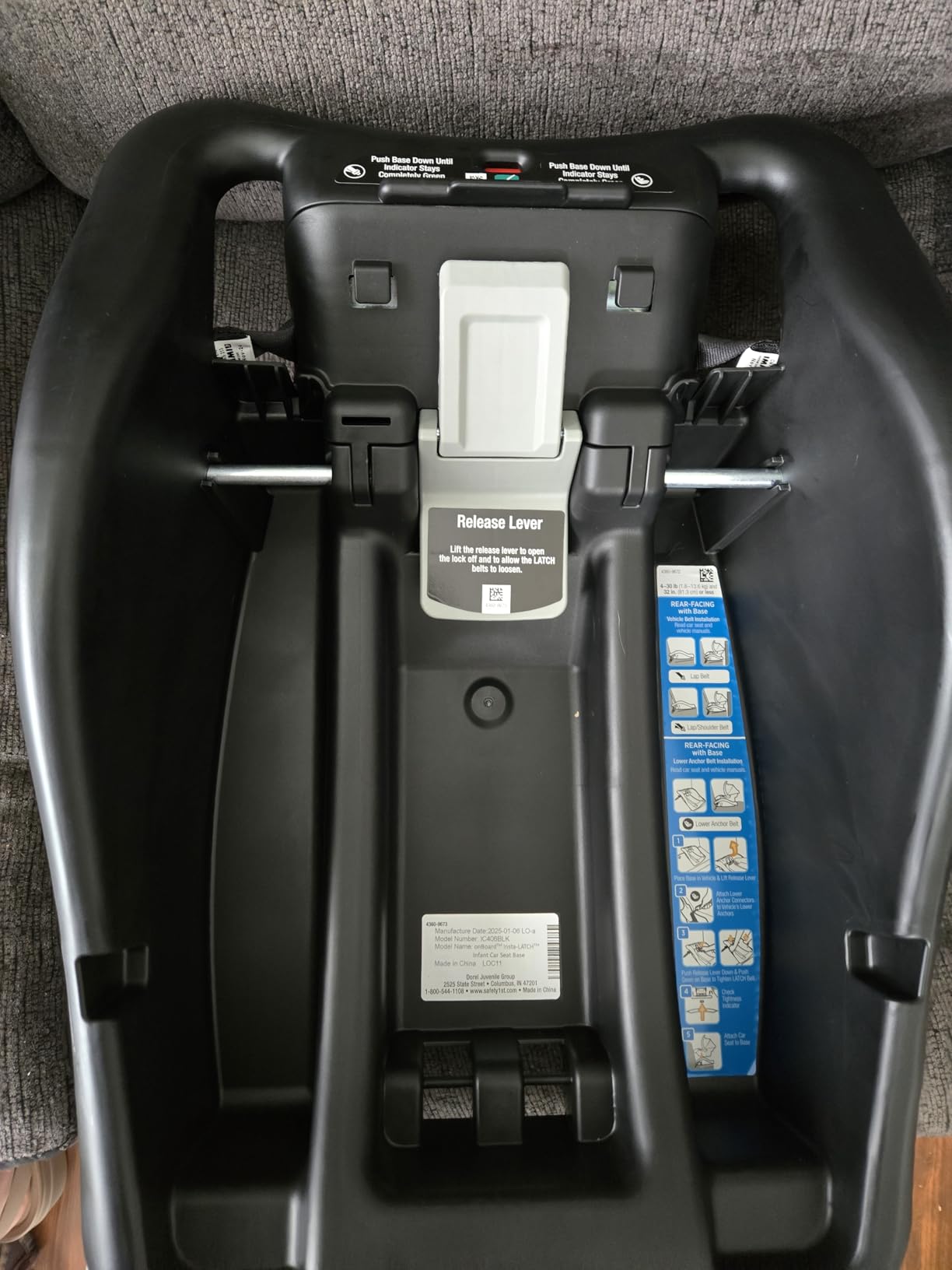Safety 1st onBoard 35 LT Adjustable Infant Car Seat Base customer photo 2