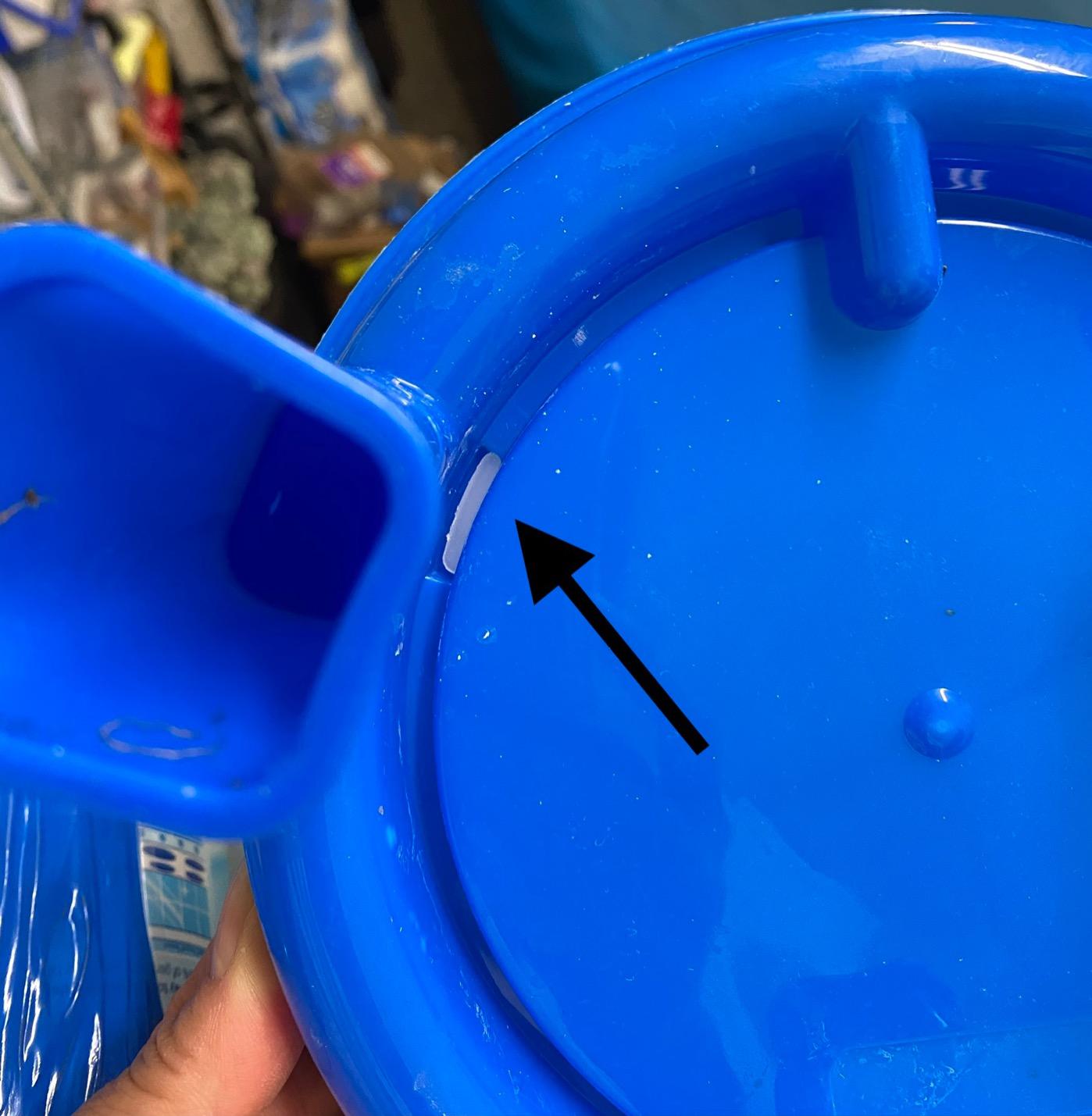 Double-Tuf® Poultry Waterer with Legs | Durable Water Container | Carrying Handle for Chickens & Birds | Chicken Waterer | 1.5 Quart customer photo 2