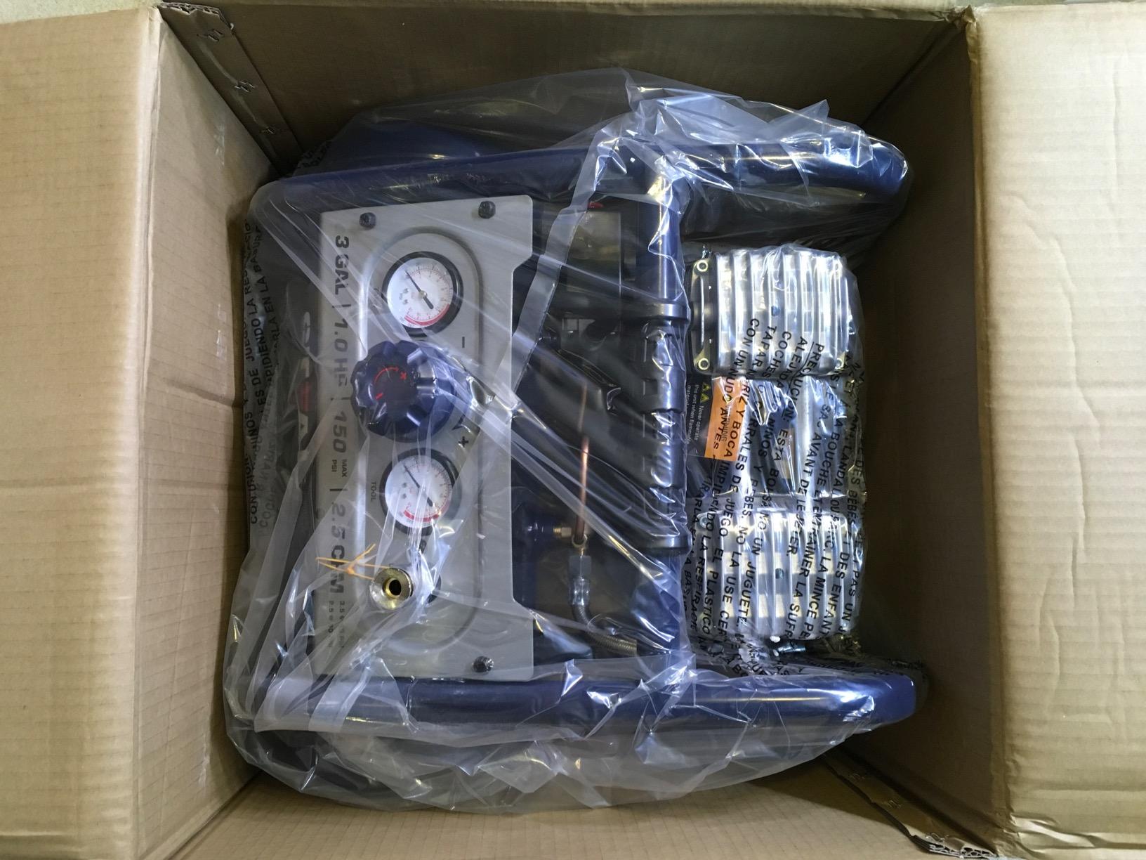 STEALTH Air Compressor 3 Gallon, Quiet Air Compressor, Oil-Free,for Tire Inflator, Auto Repair, Woodwork Nailing (SAQ-1301) customer photo 1