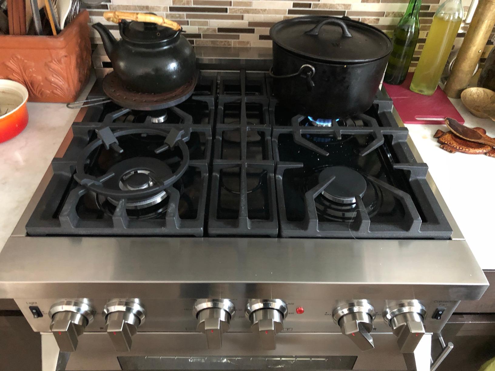 30 in. Vista Coll 4.3 cu ft 4 Burner Gas Range, Convection, Stainless Steel customer photo 2