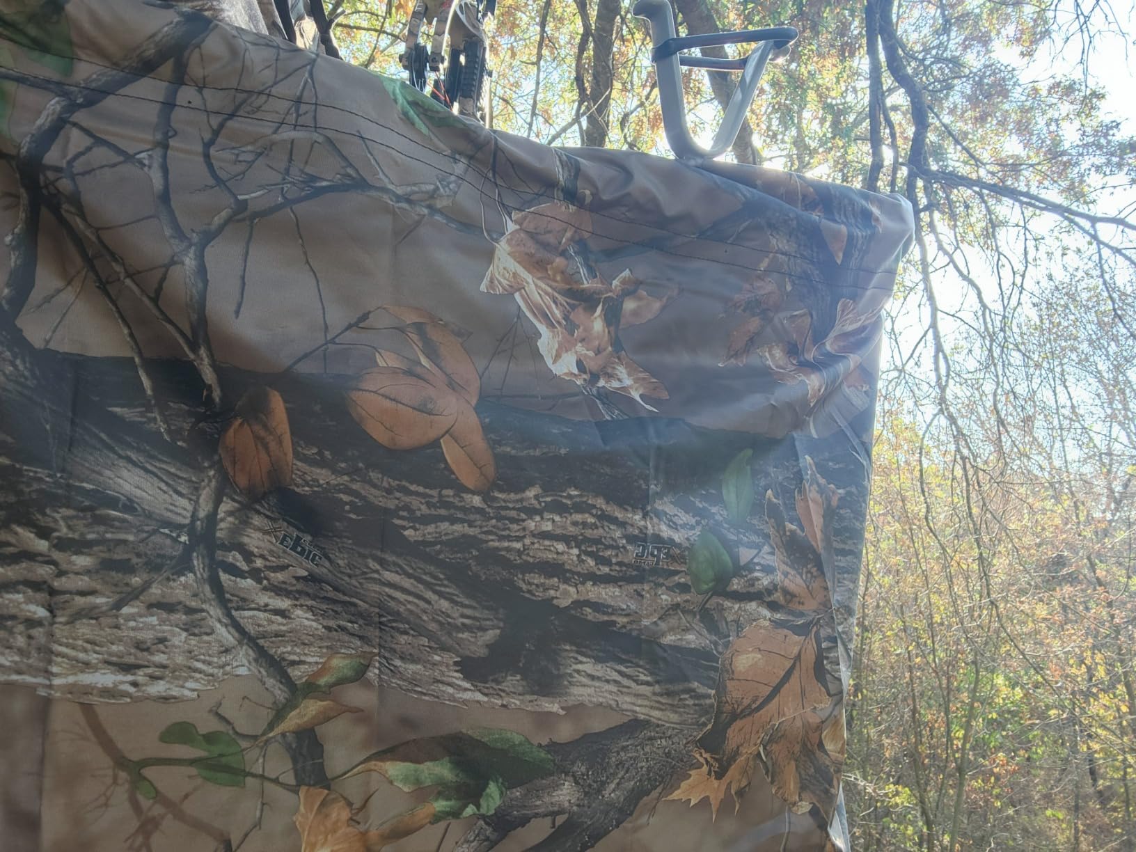 Hawk 1.5 Man Ladder Blind Kit | Durable Hunting Archery Concealing Camo Weatherproof Treestand Accessory Cover | Compatible with 1.5-Person Big Denali & Sasquatch Ladderstands customer photo 1
