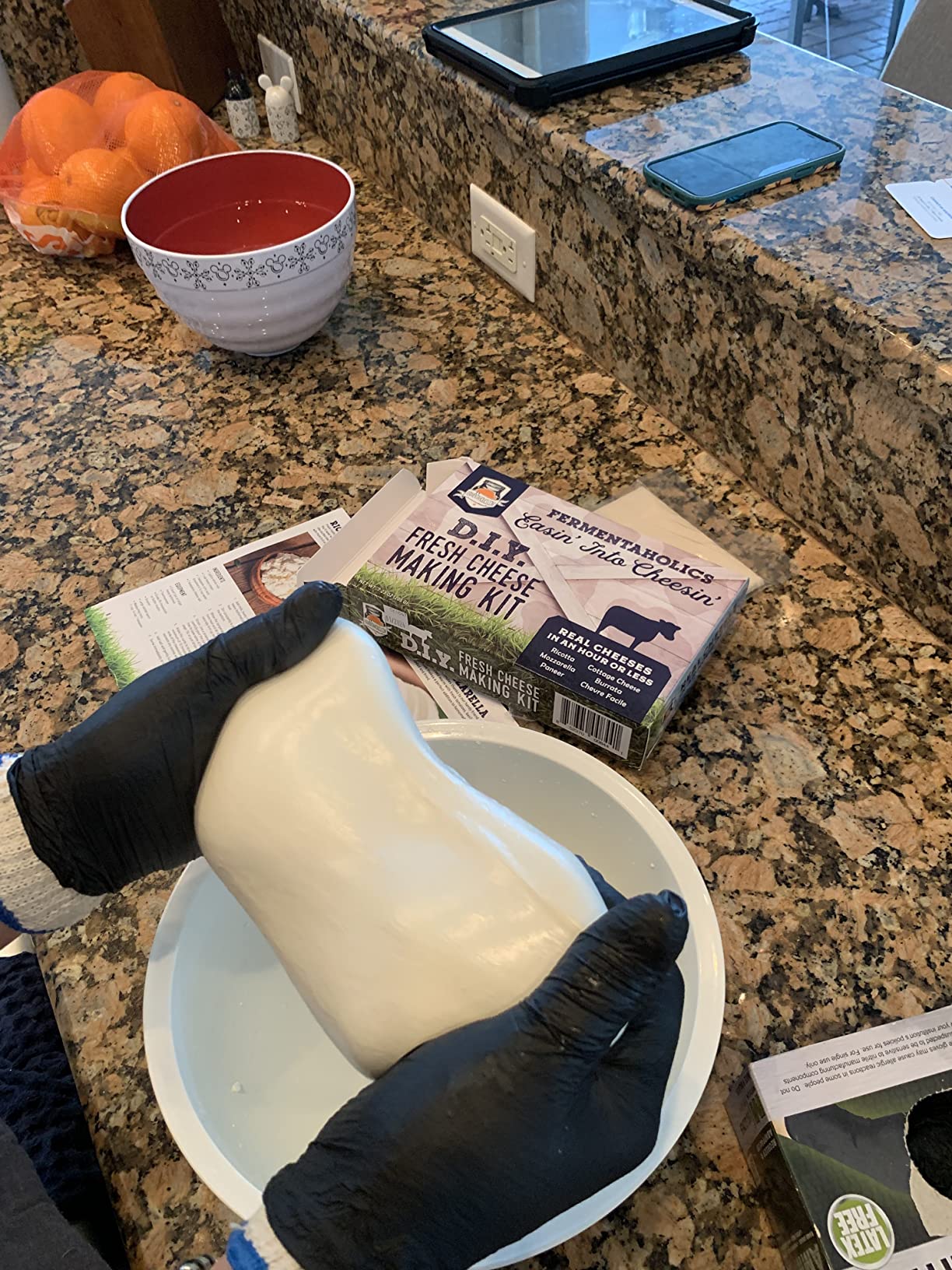 Fermentaholics DIY Fresh Cheese Making Kit - Ricotta, Mozzarella, Burrata, Paneer, Cottage Cheese, etc. - Includes Rennet for Cheese Making, Cheese Salt, Citric Acid, Cheese Cloth, & Recipe Booklet customer photo 1