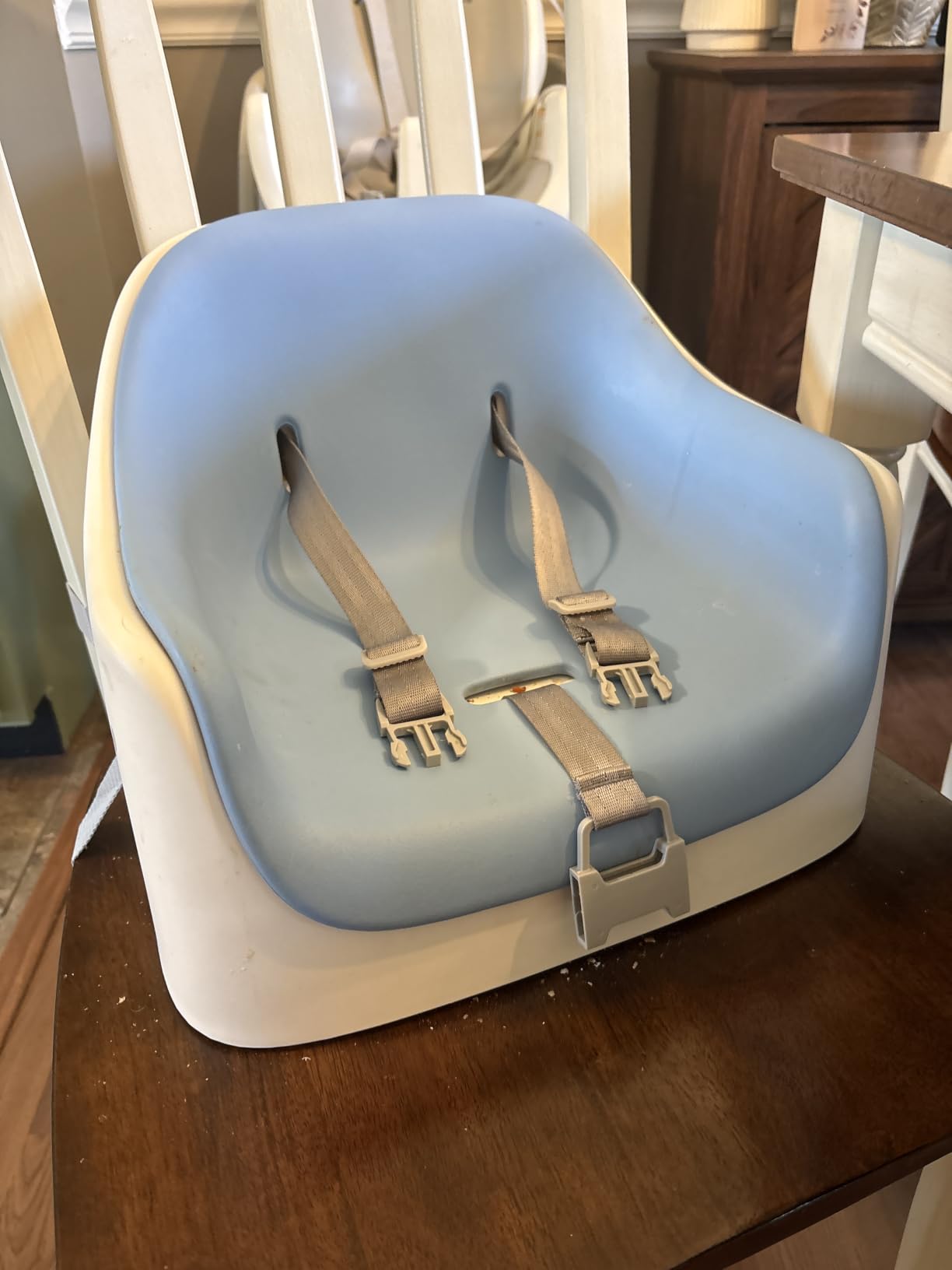 OXO Tot Nest Toddler Booster Seat for Kitchen with Removable Cushion, Gray customer photo 1
