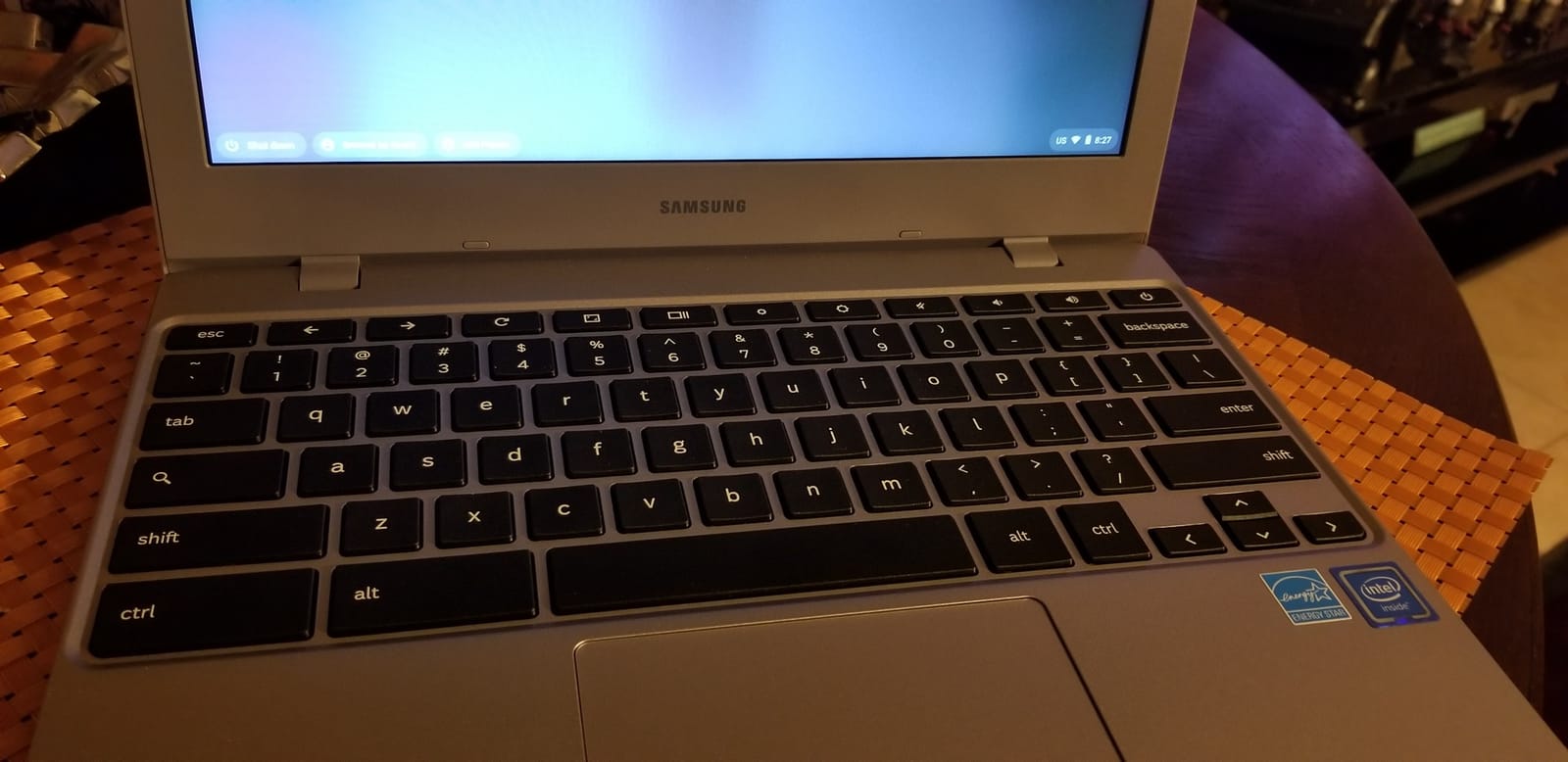 SAMSUNG Galaxy Chromebook 4 11.6” 64GB Laptop Computer w/ 4GB RAM, Gigabit WiFi, HD Intel Celeron Processor, Compact Design, Military Grade Durability, US Version, Silver customer photo 2