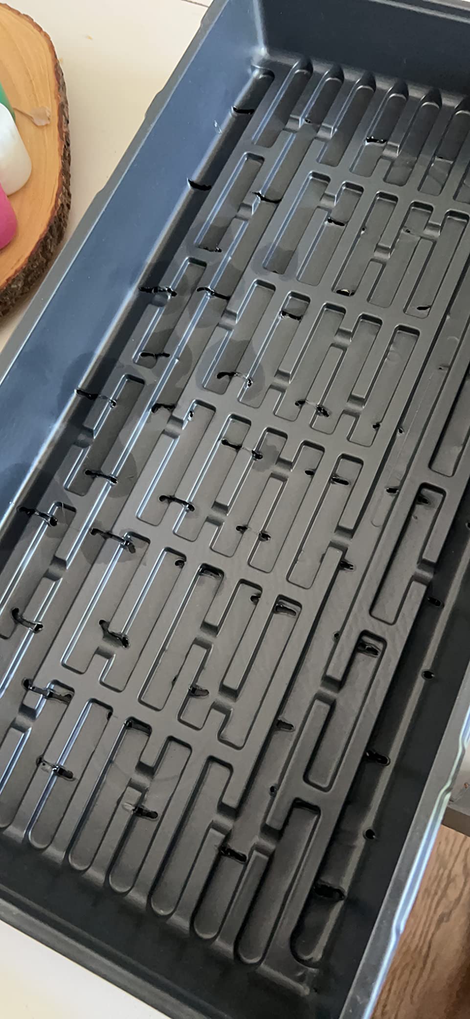 Handy Pantry 10-Pack 1020 Garden Growing Trays with Drain Holes - 10