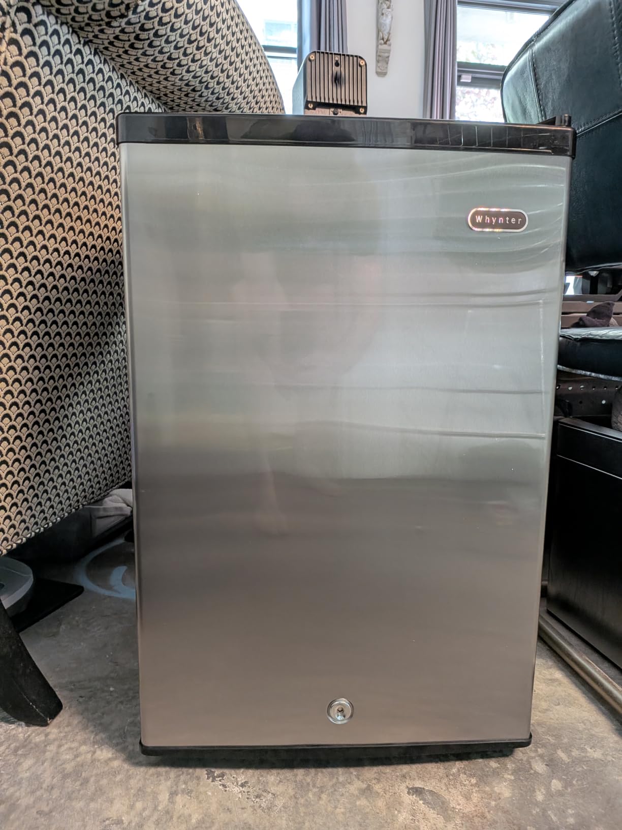 Whynter Upright Mini Freezer, 3.1 Cu Ft, Silver, CUF-301SS customer photo 2
