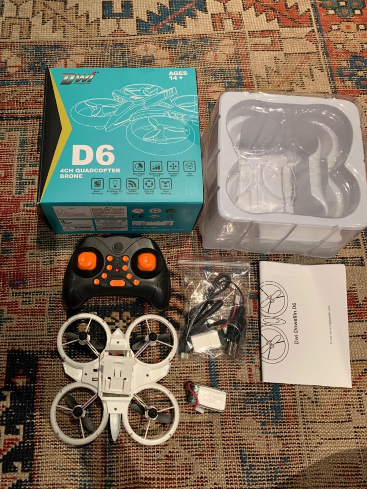 Dwi Dowellin Mini Drone for Kids Crash Proof LED Night Lights One Key Take Off Landing Flips RC Remote Control Small Flying Toys Drones for Beginners Boys and Girls Adults Nano Quadcopter, Green customer photo 1