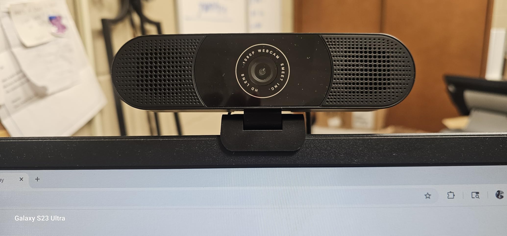 EMEET C980 PRO 3-in-1 1080P Webcam with Microphone and Speaker, 60°-98° FOV customer photo 2