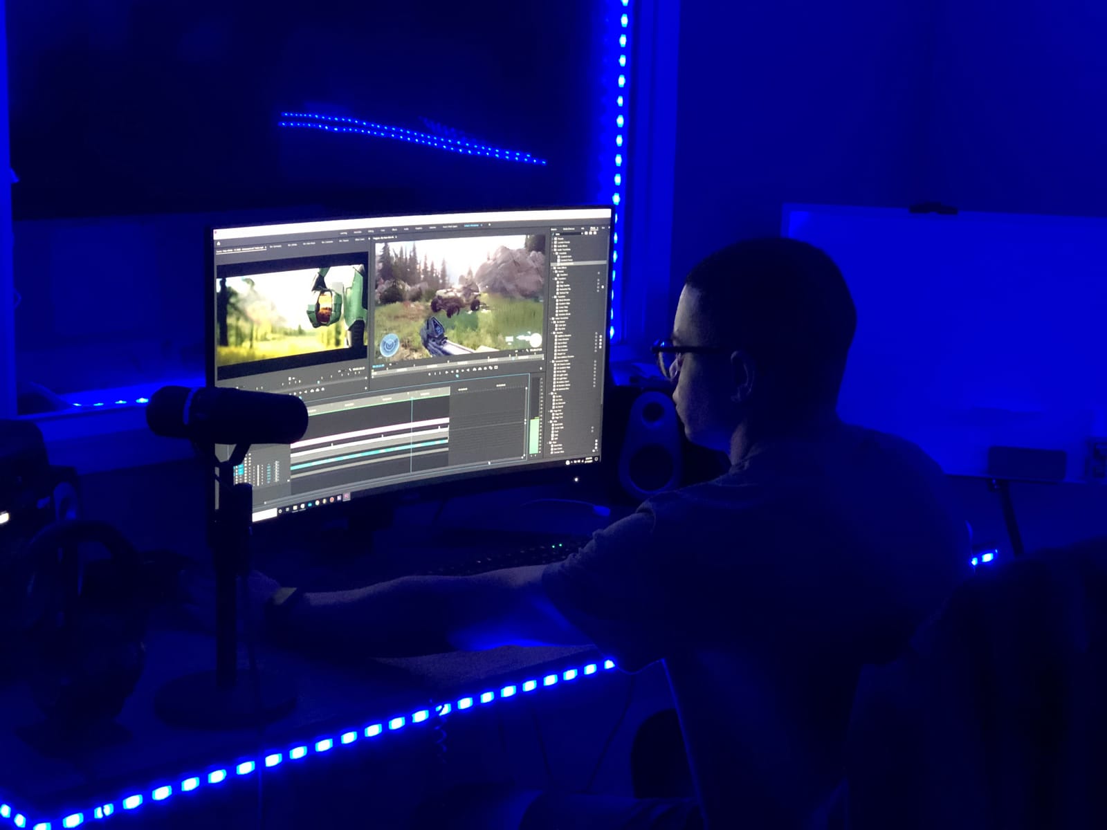 ASUS TUF Gaming VG32VQ1B 32 Inch 1440p 165Hz HDR Curved Gaming Monitor customer photo 1