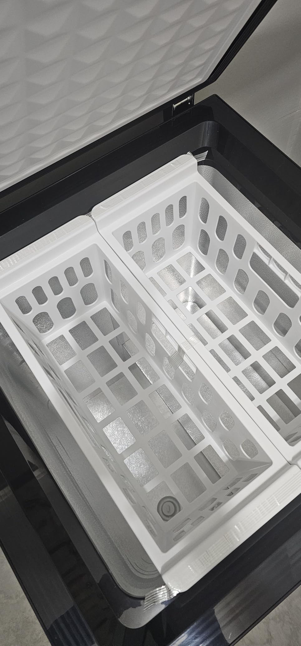 Kismile 7.0 Cubic Feet Chest Freezer, Deep Freezer for Home, White customer photo 2
