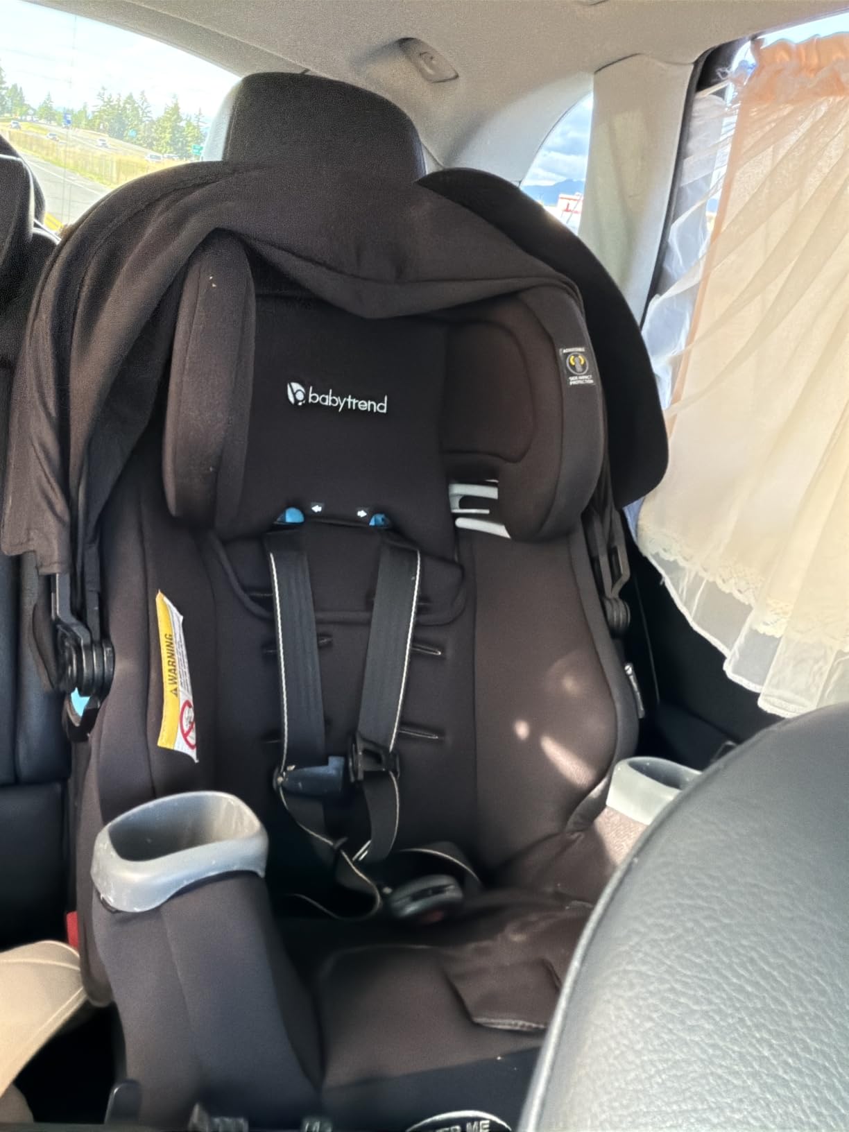 Baby Trend Cover Me 4-in-1 Convertible Infant/Toddler Car Seat, Scooter customer photo 2