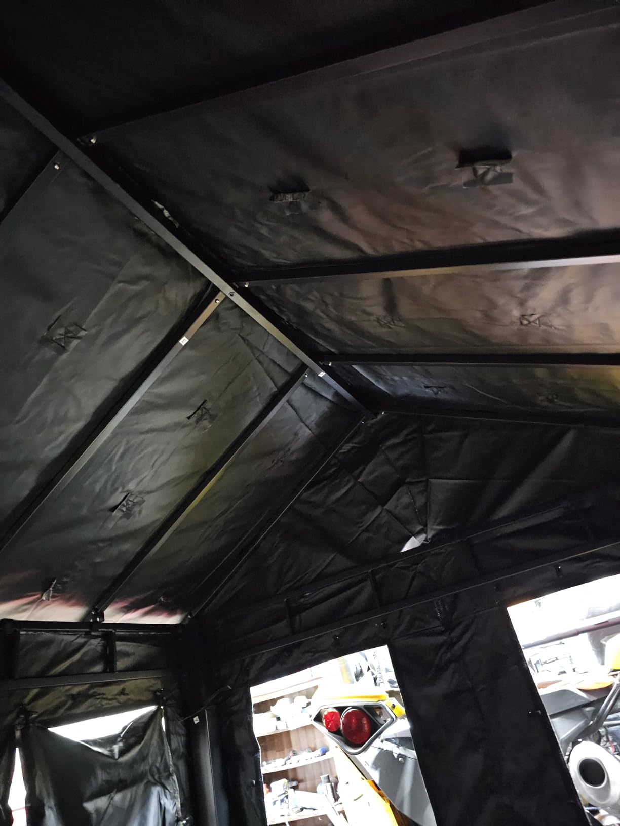 Hunting Blind for Deer Hunting – Heavy-Duty Steel Frame, 8 Shoot-Through Windows, Durable 300D Oxford Fabric, Full Visibility Ground Blind for Bow and Gun Hunters customer photo 1