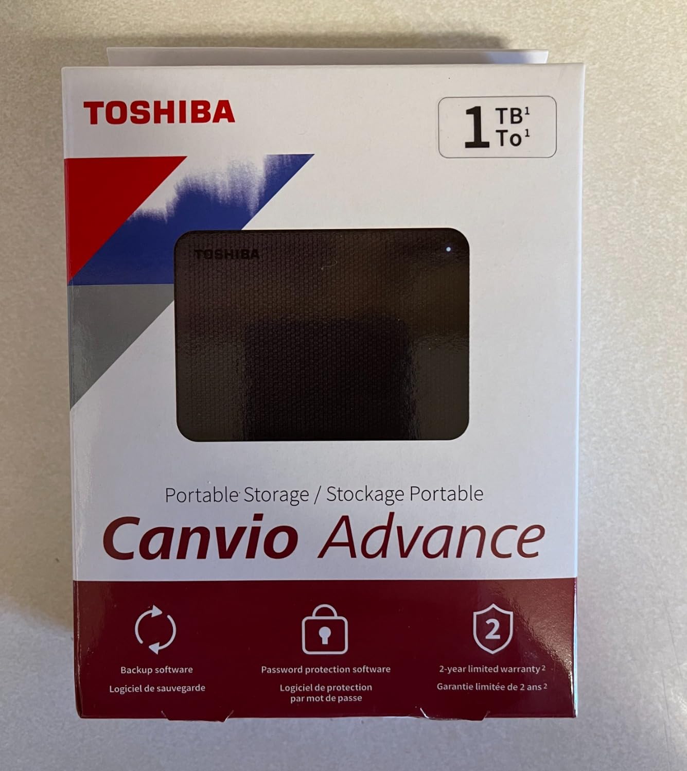 Toshiba Canvio Advance 4TB Portable External Hard Drive USB 3.0, Black - HDTCA40XK3CA customer photo 1