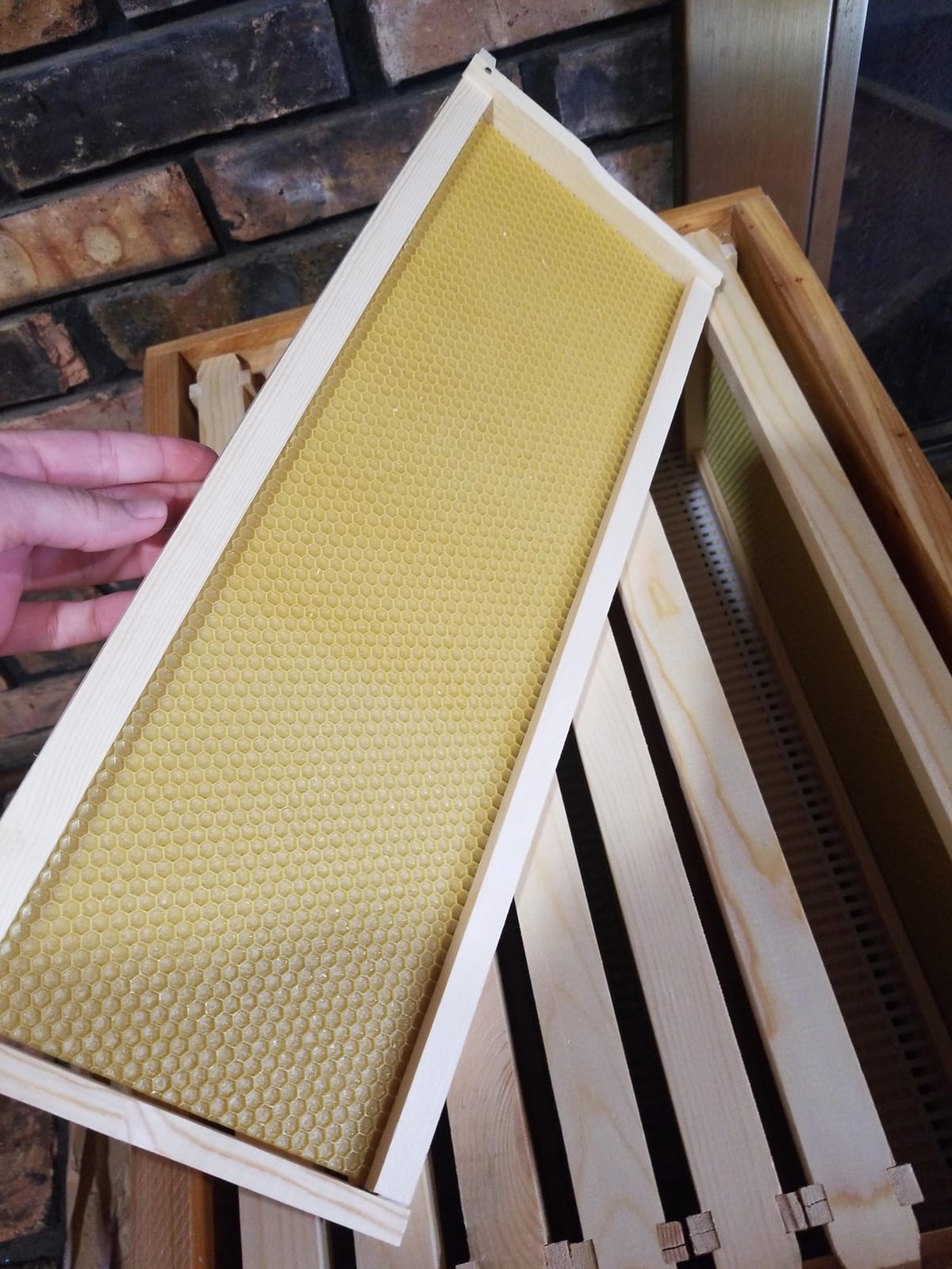 Beehive 8 Frame Bee Hives and Supplies Starter Kit, Bee Hive for Beginner, Honey Bee Hives Includes 1 Deep Bee Boxes, 1 Bee Hive Super with Beehive Frames and Foundation customer photo 2