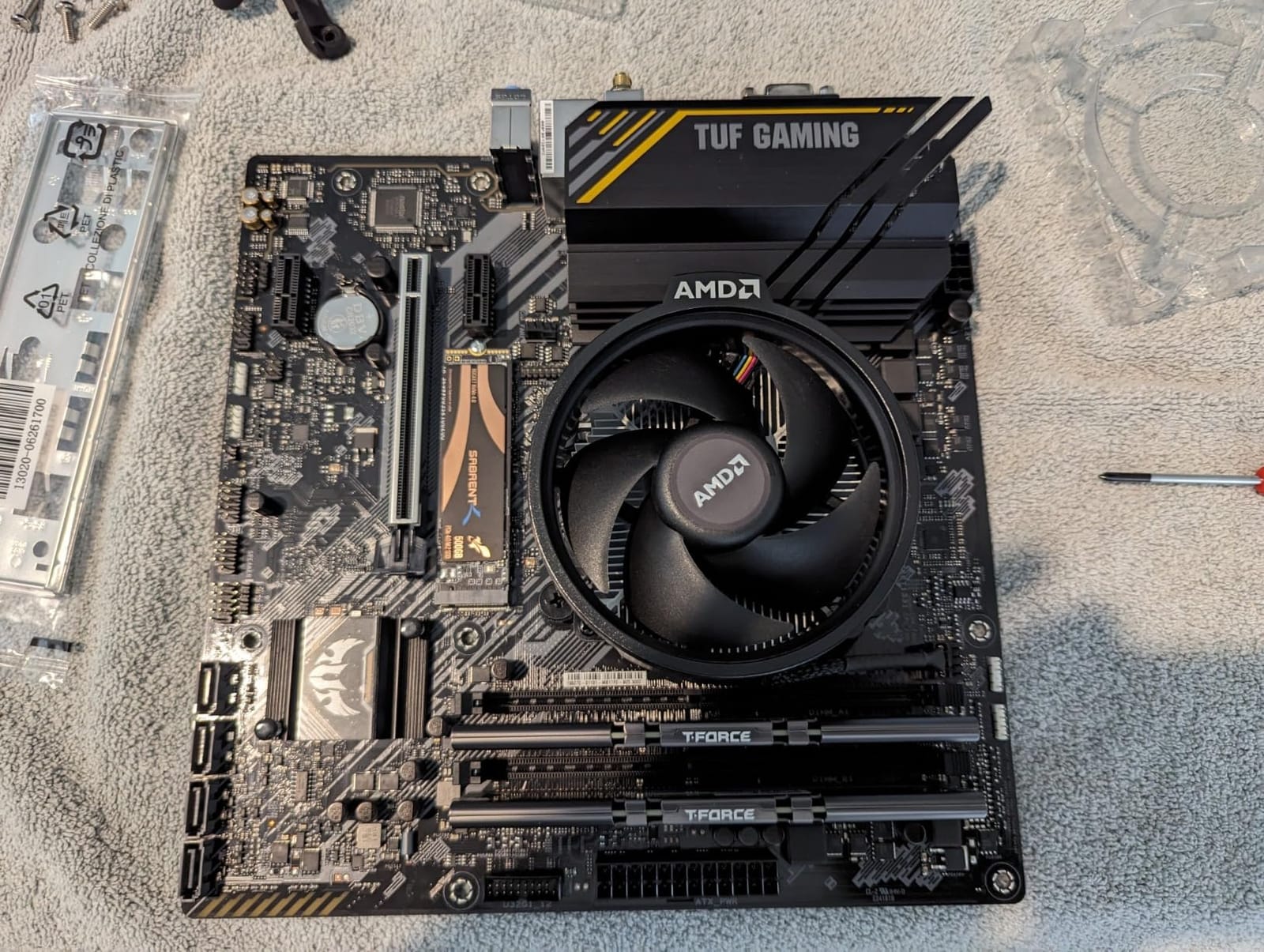 TEAMGROUP T-Force Vulcan Z DDR4 DRAM 16GB Kit (2x8GB) 3200MHz Desktop Memory Module (PC4-25600) CL16 Ram (Gray) - TLZGD416G3200HC16FDC01 customer photo 2