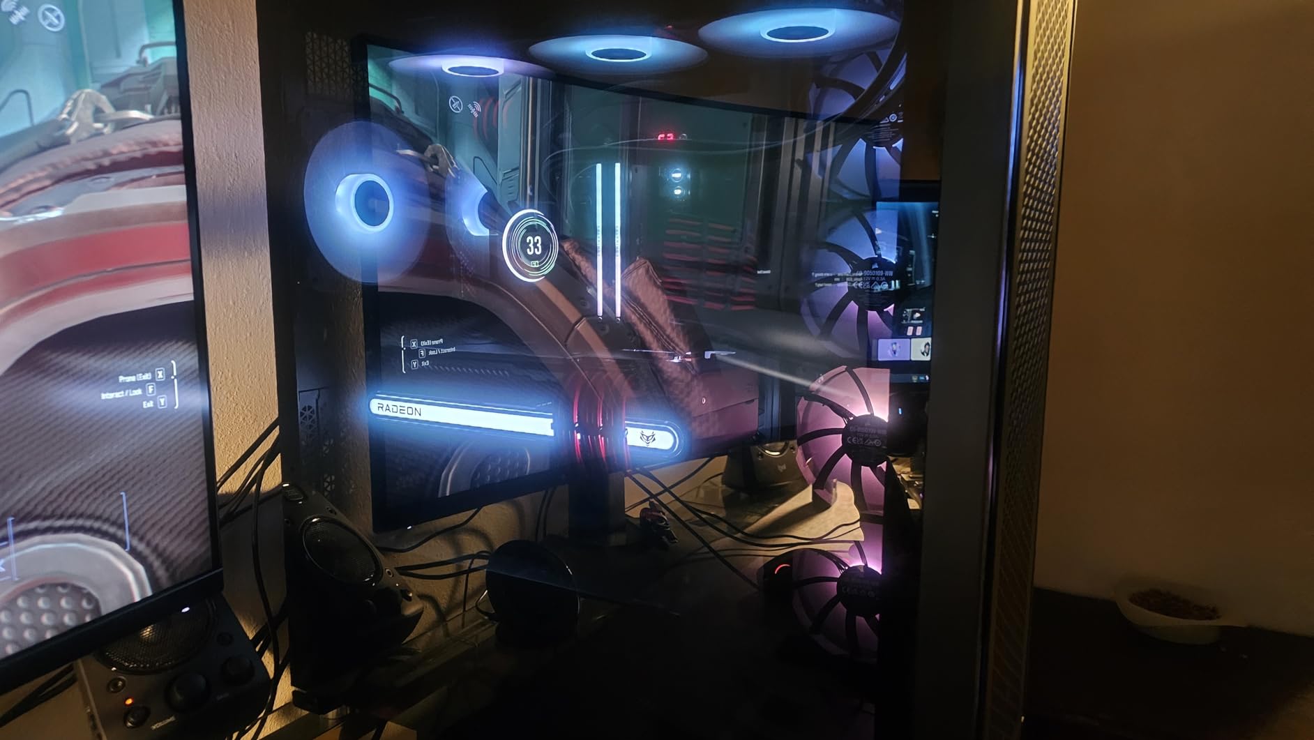 CORSAIR 7000D Airflow Full-Tower ATX PC Case – High-Airflow Front Panel – Spacious Interior – Easy Cable Management – 3X 140mm AirGuide Fans with PWM Repeater Included – Black customer photo 2