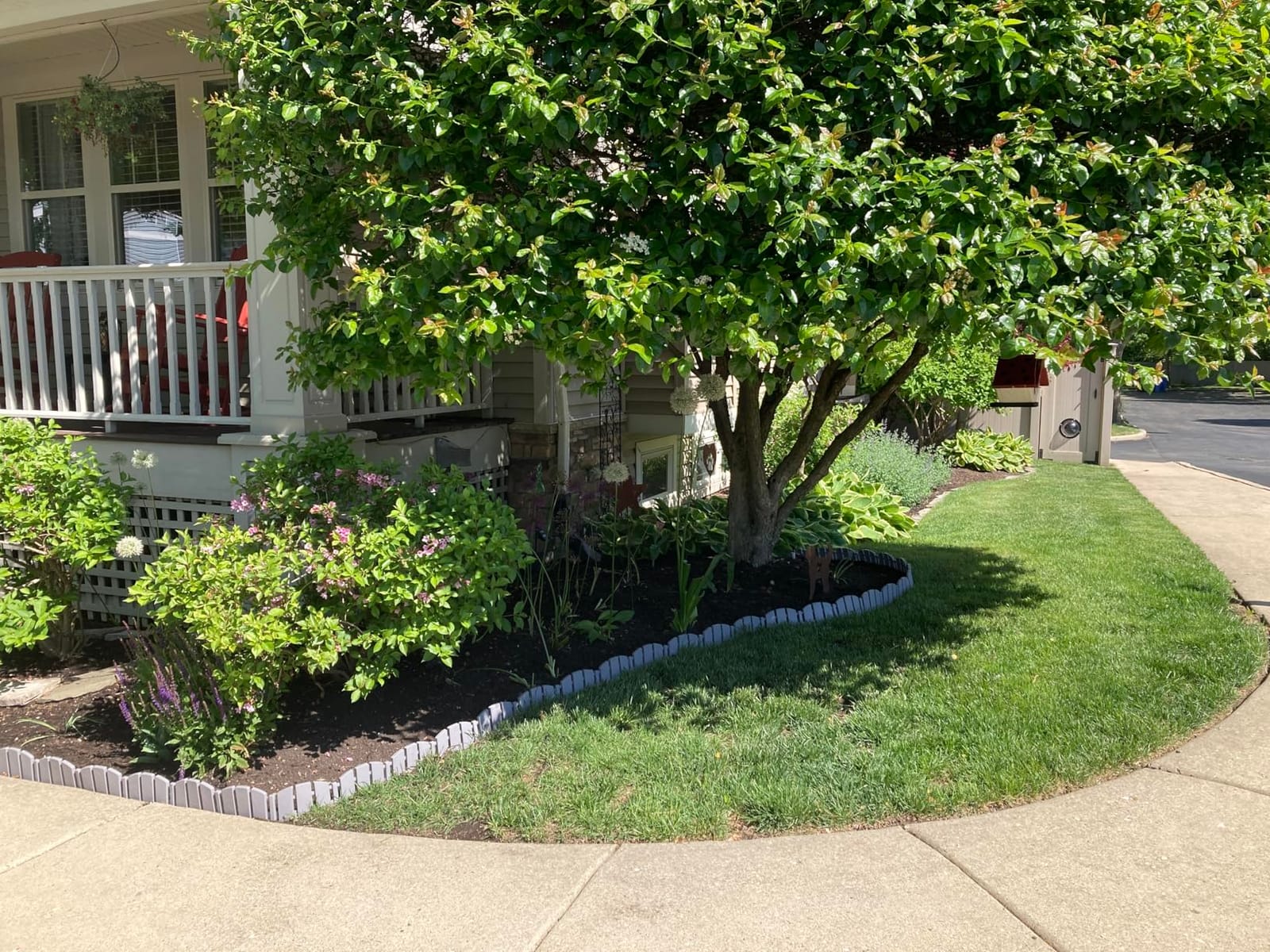 EasyFlex Decorative No-Dig Landscape Edging Kit - 15 ft., Brown Adirondack customer photo 1