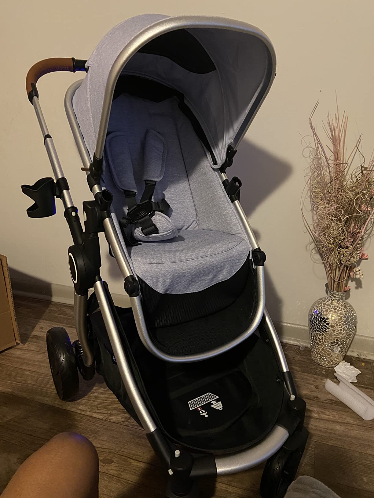 Mompush Ultimate2 Full-Size Stroller with Bassinet, Newborn to Toddler customer photo 1