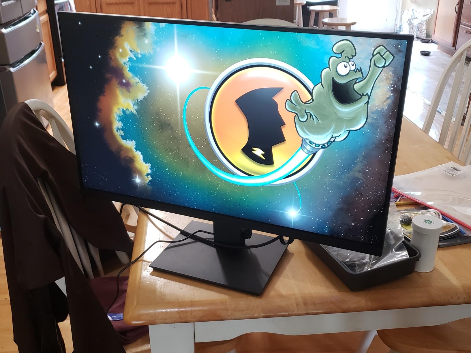 KOORUI 22 Inch Computer Monitor FHD 120Hz VA VESA Low Blue Light, E2212H customer photo 2