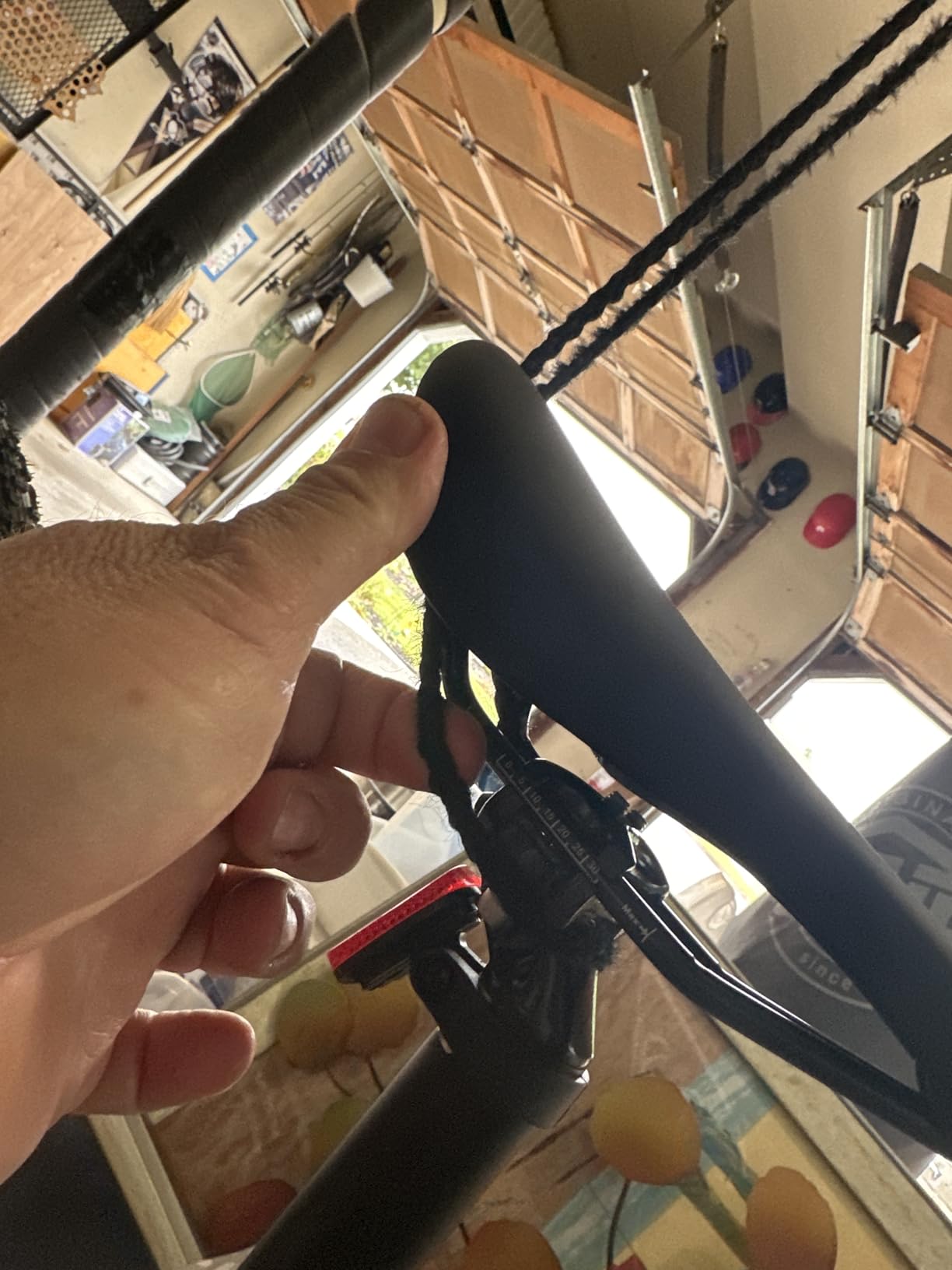 Wallmaster Ceiling Bike Hanger, Bicycle Lift Hoist Pulley System for Garage customer photo 1