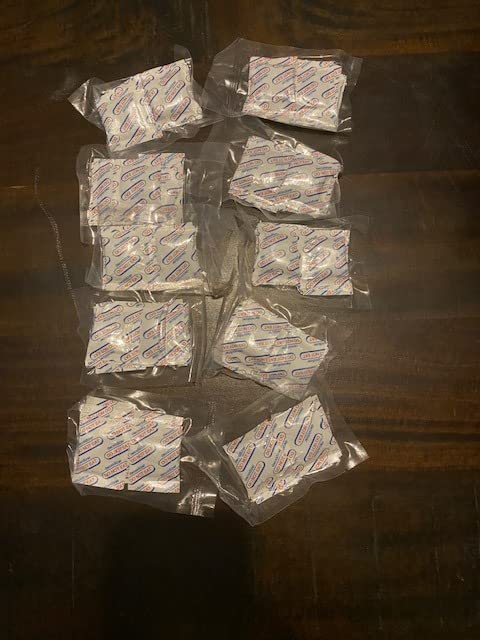 400cc Oxygen Absorbers for Food Storage - 100 Count (20x Packs of 5) - for Long Term Food Storage & Survival, Mylar Bags, Canning, Harvest Right Freeze Dryer, Dehydrated, and Preserved Foods customer photo 1
