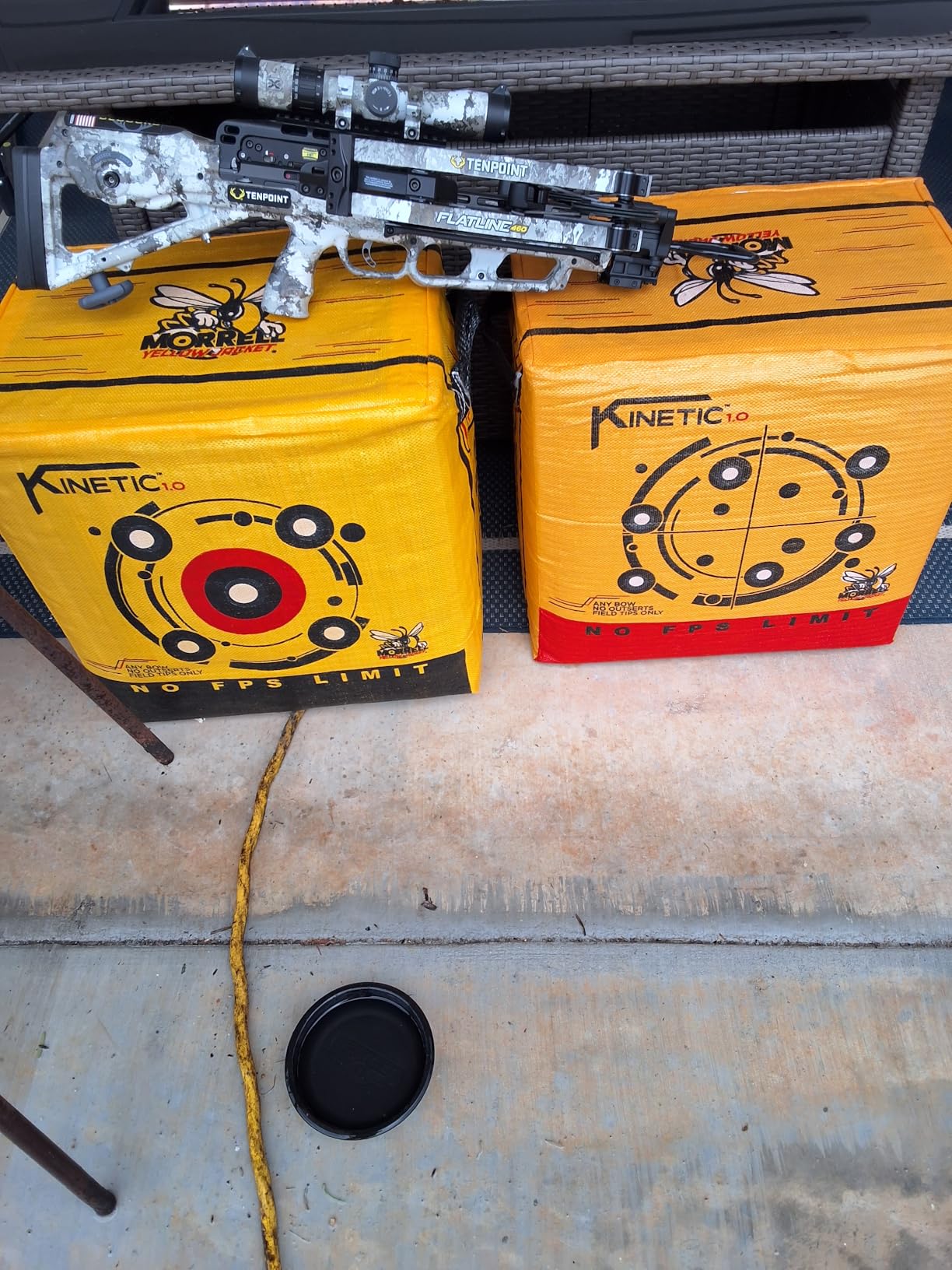 Morrell Yellow Jacket Kinetic 1.0 Archery Bag Target, 65 Lb, Yellow customer photo 1