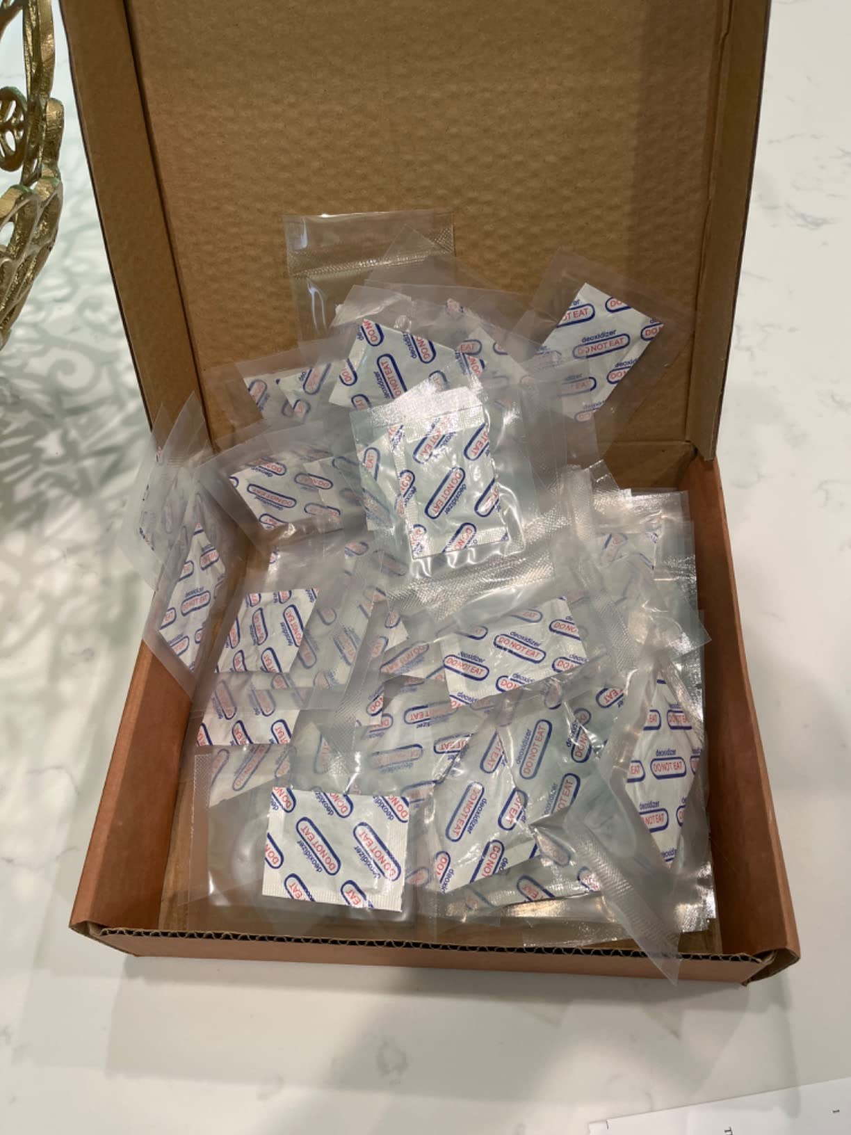 300 cc Oxygen Absorbers For Food Storage Individually Wrapped 100 Pack (1 Pack Of 1) O2 Absorbers Food Grade Oxygen Absorbers for Long Term Food Storage customer photo 1