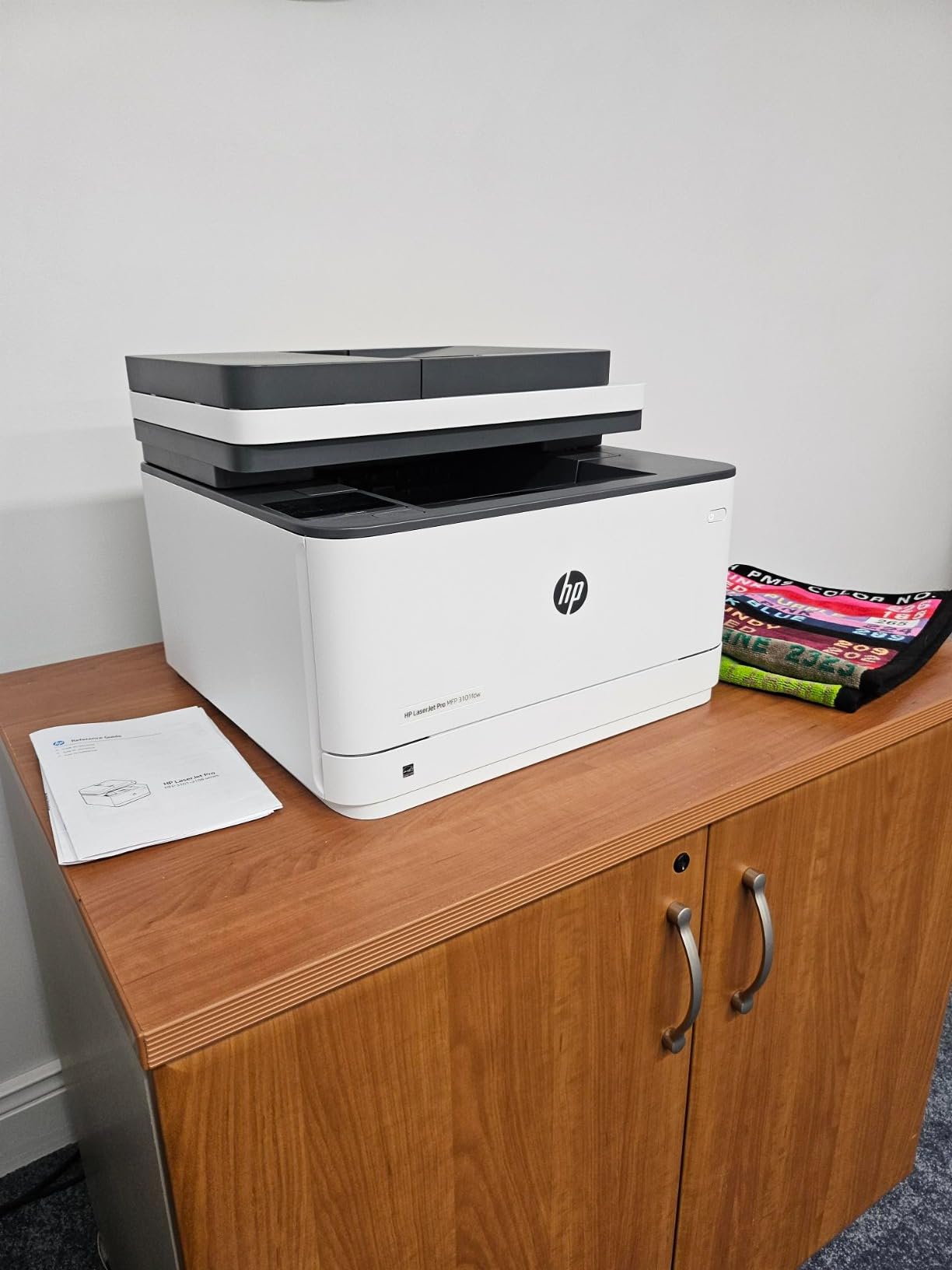 HP LaserJet Pro MFP 3101fdw Wireless Black & White All-in-One Laser Printer, Scanner, Copier, Fax, Best-for-Office (3G628F) customer photo 2