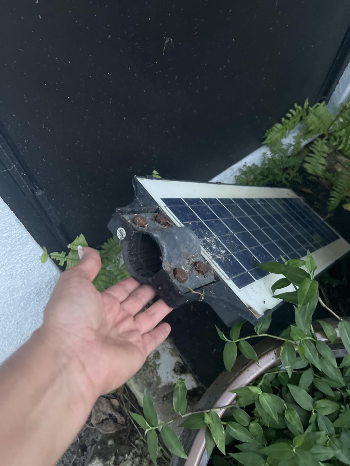 papasbox Solar Pendant Light Outdoor,Solar Shed Light Indoor with Remote Control,3000k/4500k/6500k Dusk to Dawn,IP65 Waterproof Solar Indoor Lights for Garden,Chicken Coop,Gazebo,Barn customer photo 2