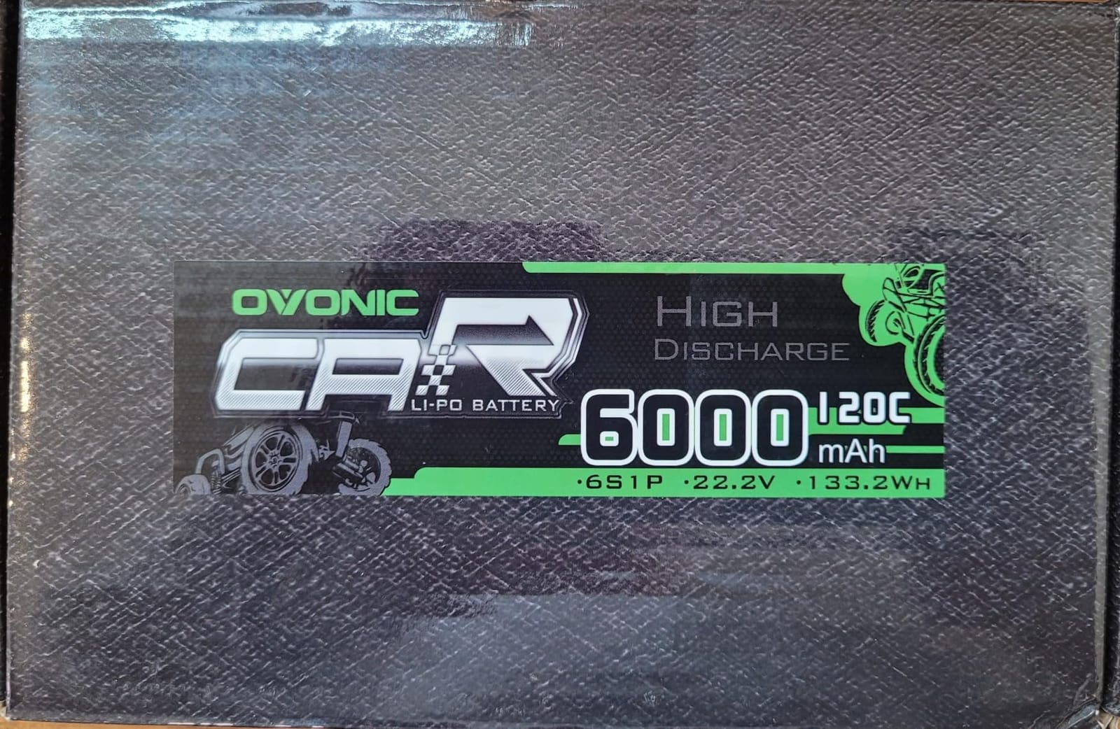 OVONIC 6S LiPo Battery 6000mAh 22.2V 120C RC Battery with EC5 Connector (2 Pack) customer photo 1