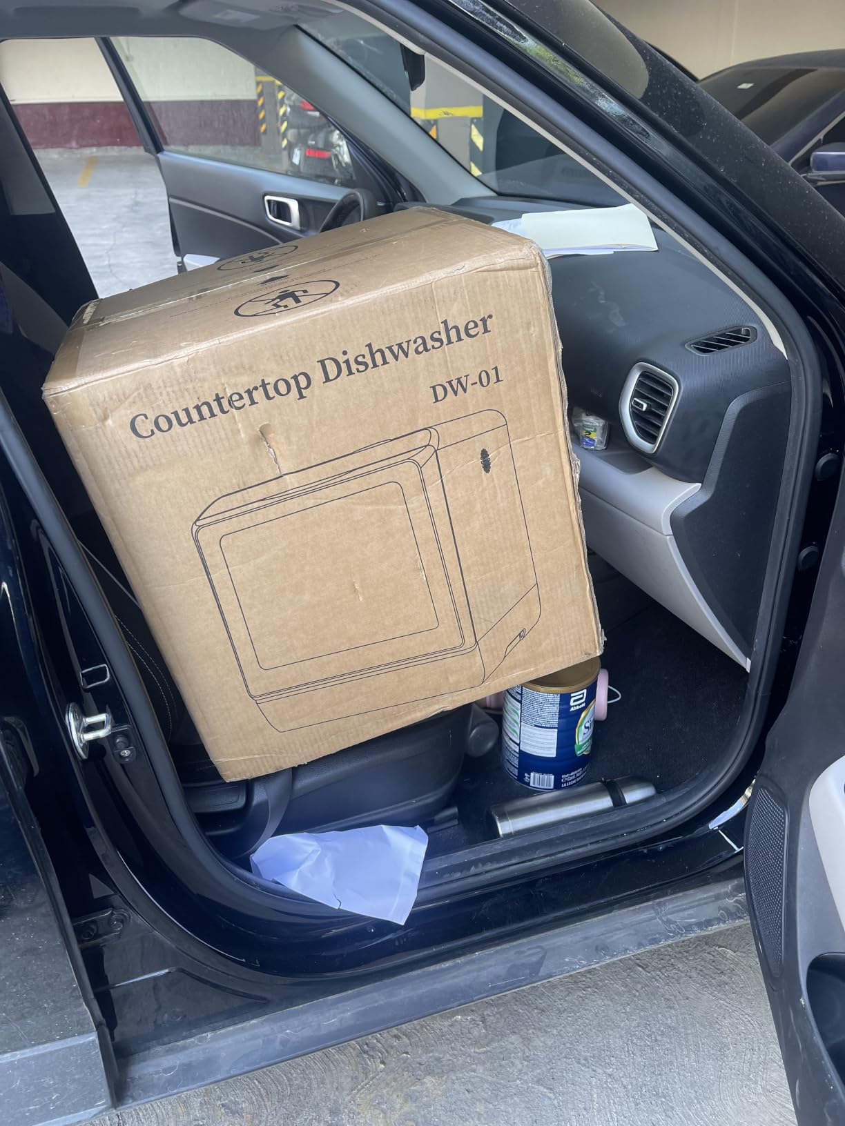 EUHOMY 6 Programs Countertop Dishwasher Portable, 40dB, 360° Coverage customer photo 2