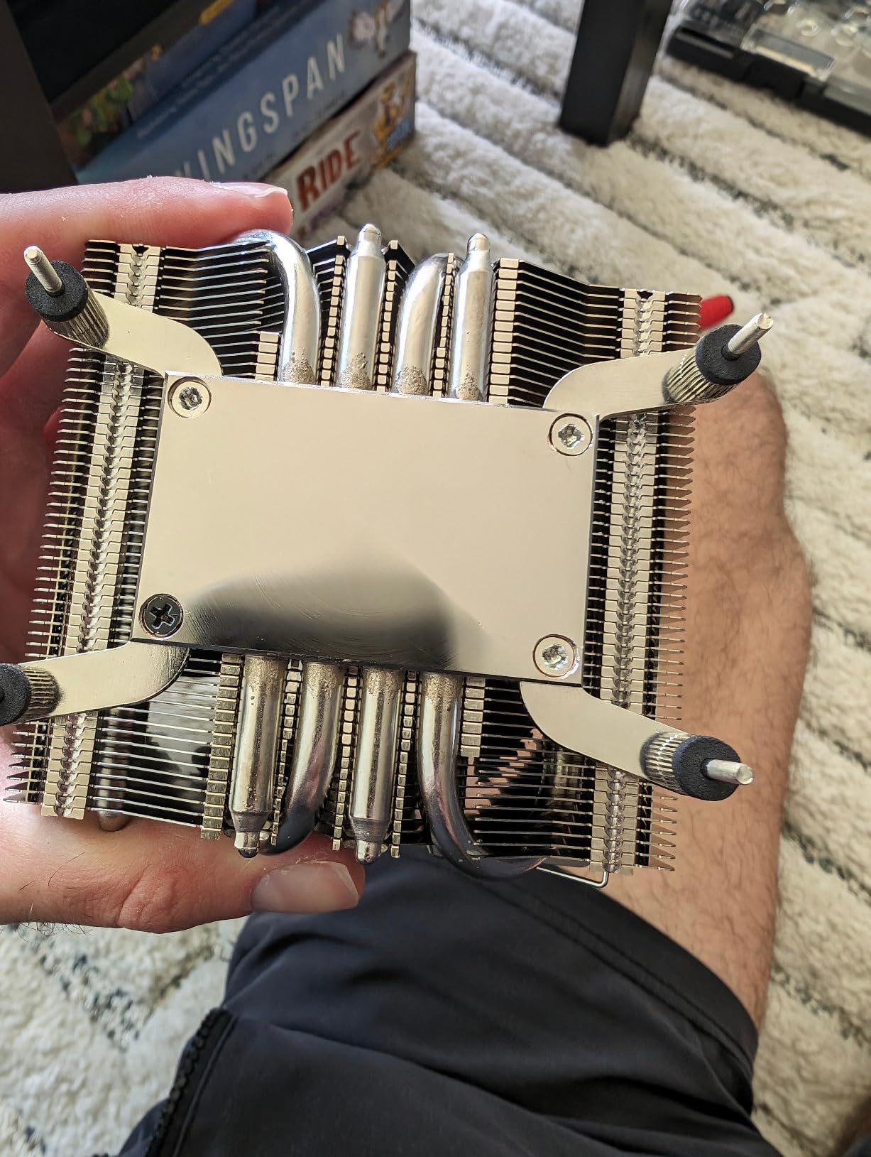 Thermalright AXP90-X53 Full Cooper Low Profile CPU Cooler ITX,with 92mm TL-9015R Slim PWM Fan ITX CPU Cooler,AGHP Technology,53mm Height,for AMD AM4 AM5/Intel 1700/1150/1151/1200/1851(AXP90 X53 Full) customer photo 2