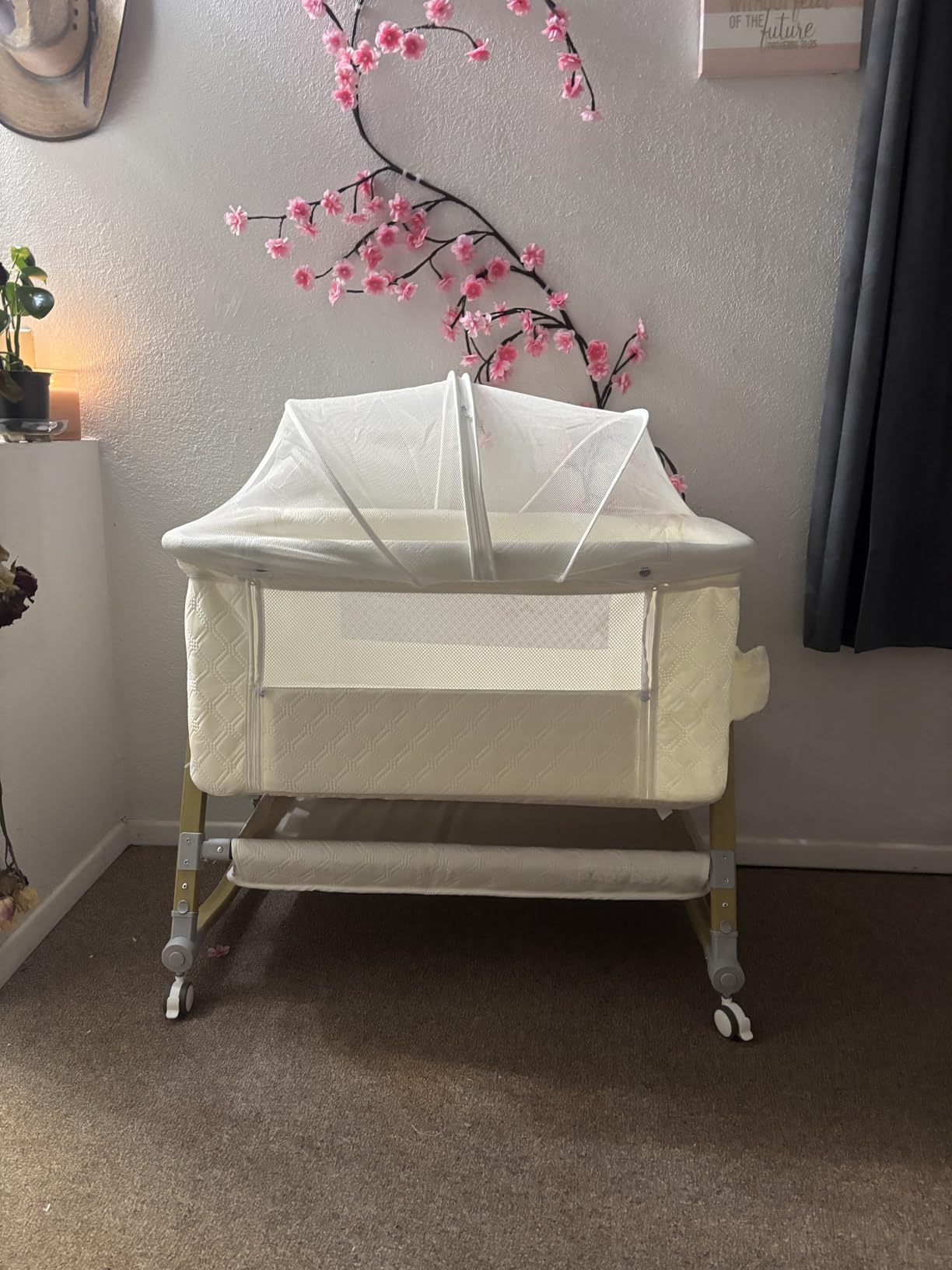 HARPPA Cuddly Bassinet Bedside Sleeper, 3 in 1 Baby Bassinet with Mattress customer photo 2