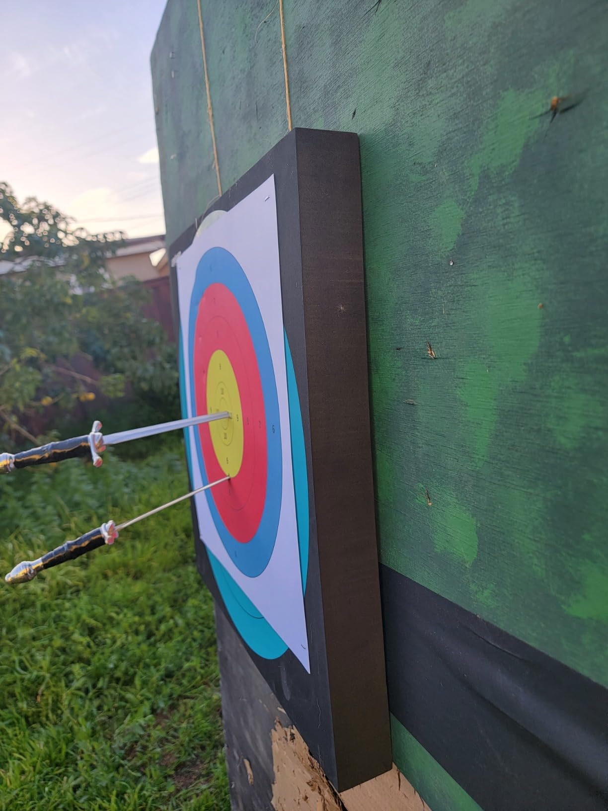 LWANO 20'' Foam Target High-Density Archery Bow & Arrow Target for Backyard customer photo 1