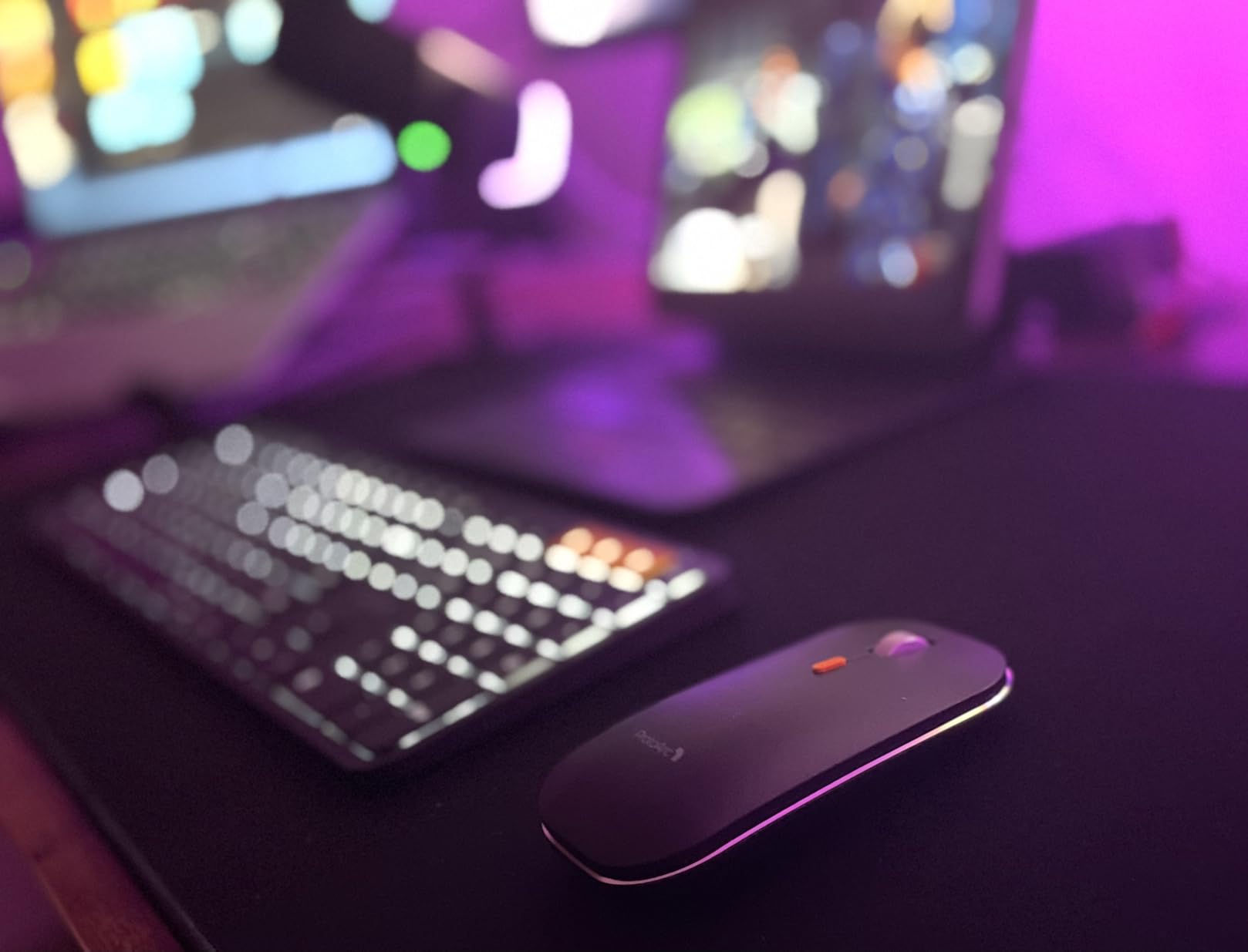 ProtoArc KM100-A Backlit Bluetooth Keyboard and Mouse for Mac, Space Gray customer photo 2