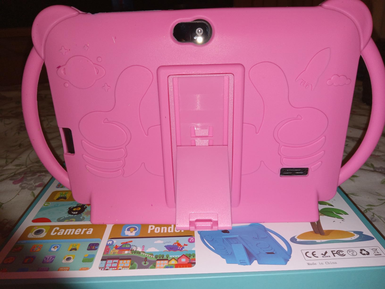Tablet for Kids, Android 12 Kids Tablets 7 inch, Shockproof Case customer photo 1