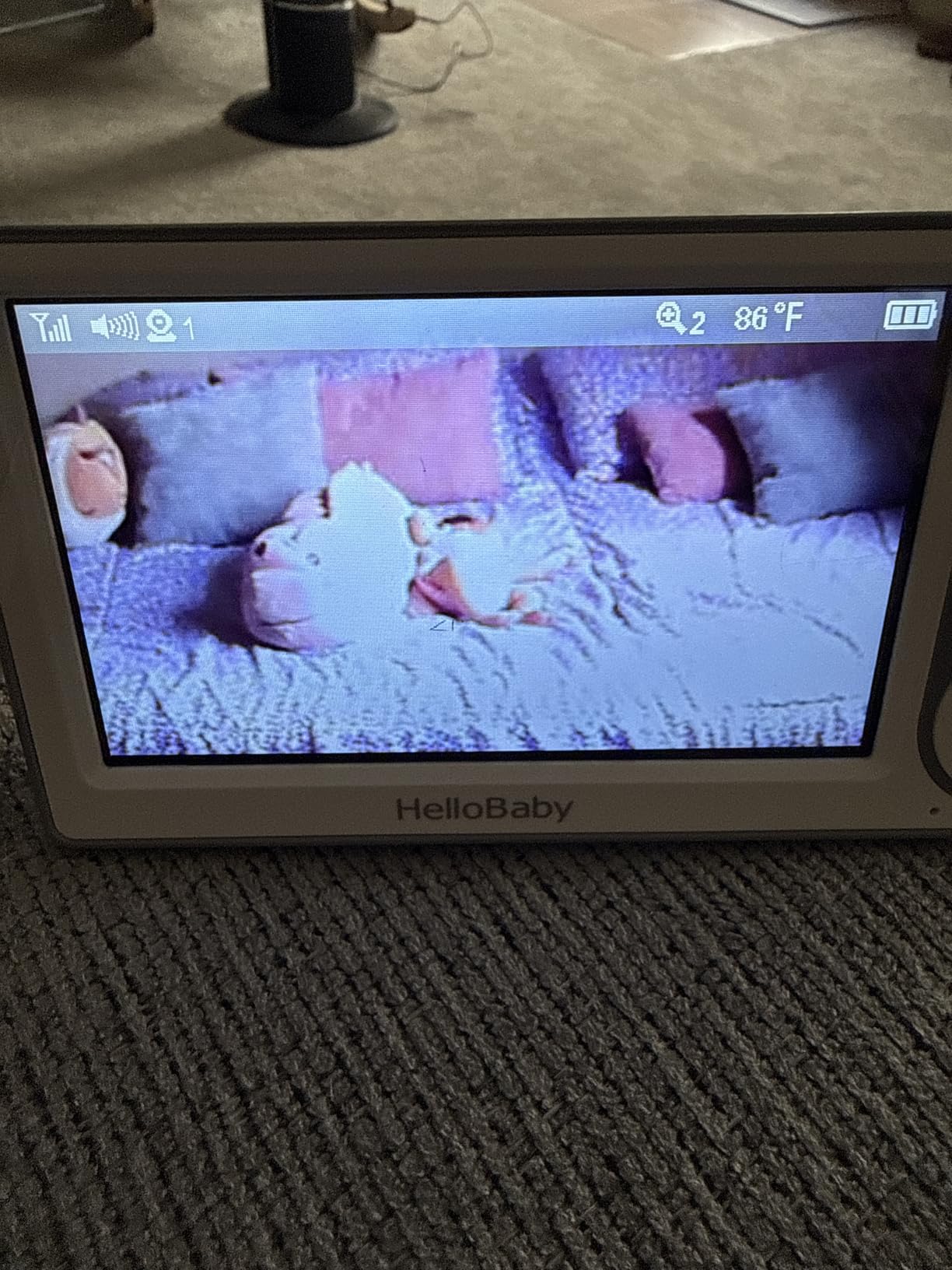 HelloBaby 4.3'' Video Baby Monitor No WiFi, 30 Hours Battery customer photo 1