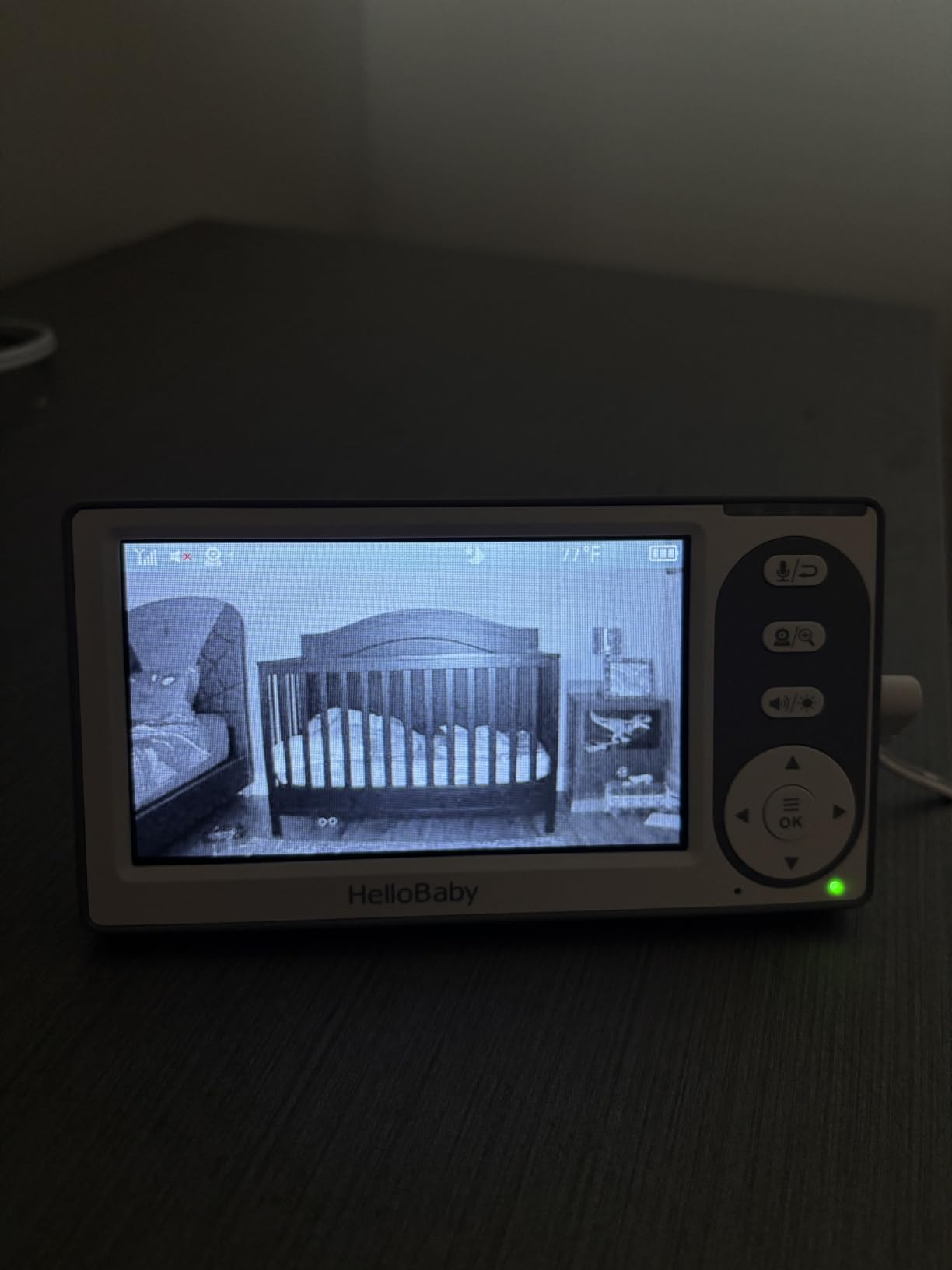 HelloBaby 4.3'' Video Baby Monitor No WiFi, 30 Hours Battery customer photo 2