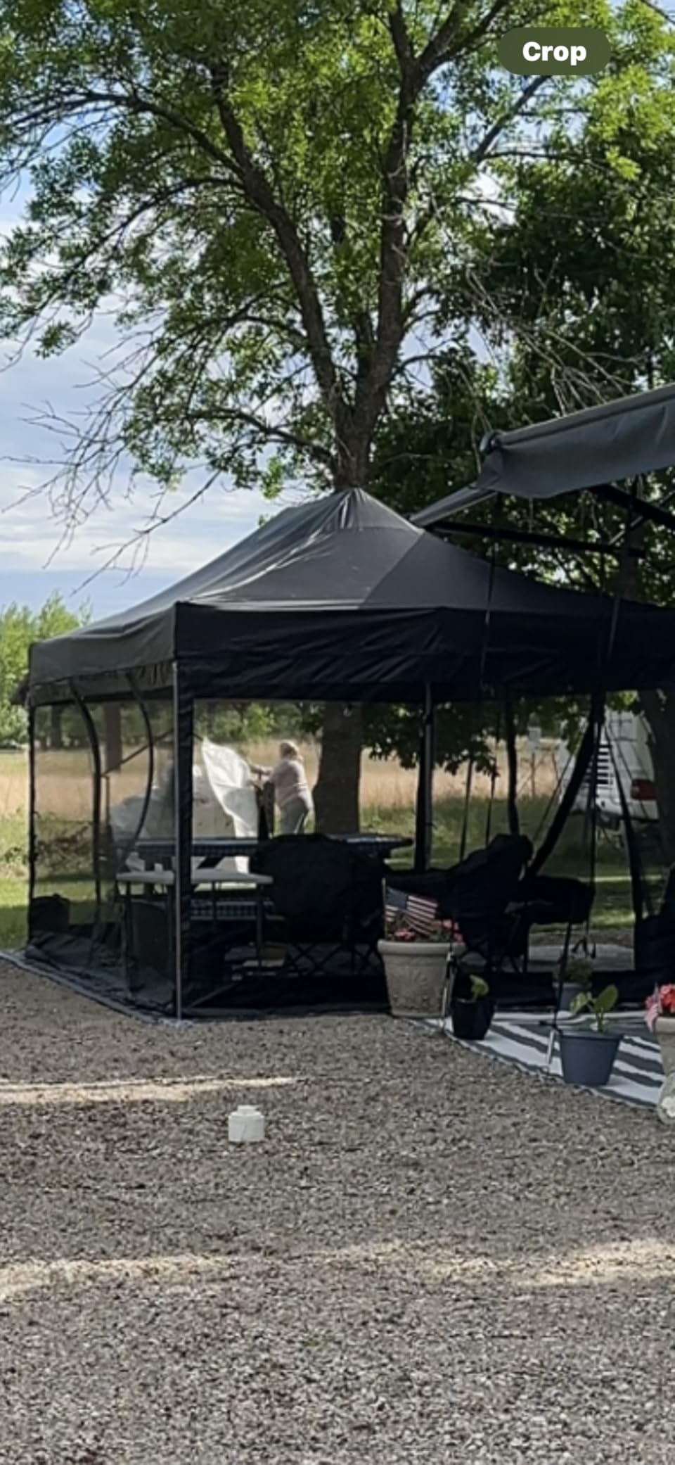 COBIZI 10x15 Heavy Duty Pop Up Canopy Tent with Mosquito Netting Sidewalls customer photo 1