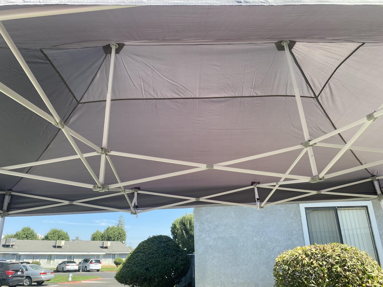 COBIZI 10x15 Heavy Duty Pop Up Canopy Tent with Mosquito Netting Sidewalls customer photo 2