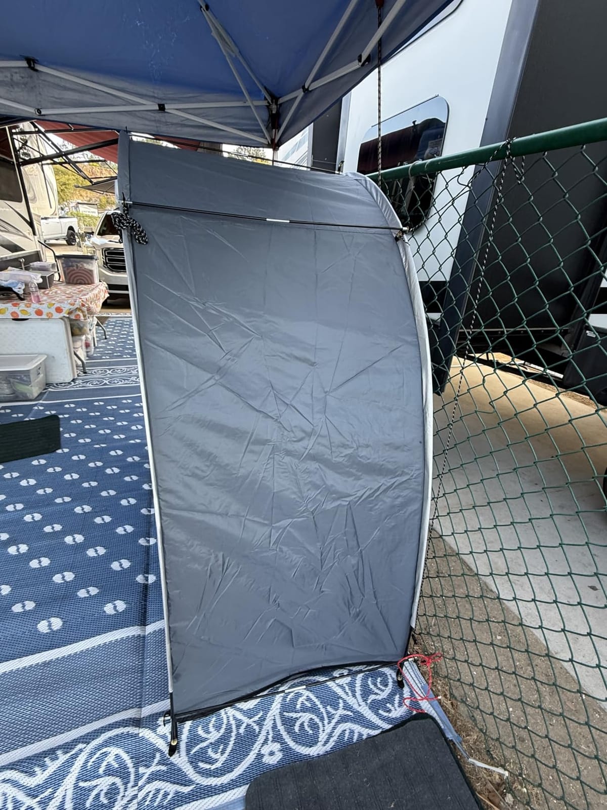 UNP Bike Storage Shed Tent, Waterproof Bike Storage Tent for 1/2/3/4 Bikes customer photo 1