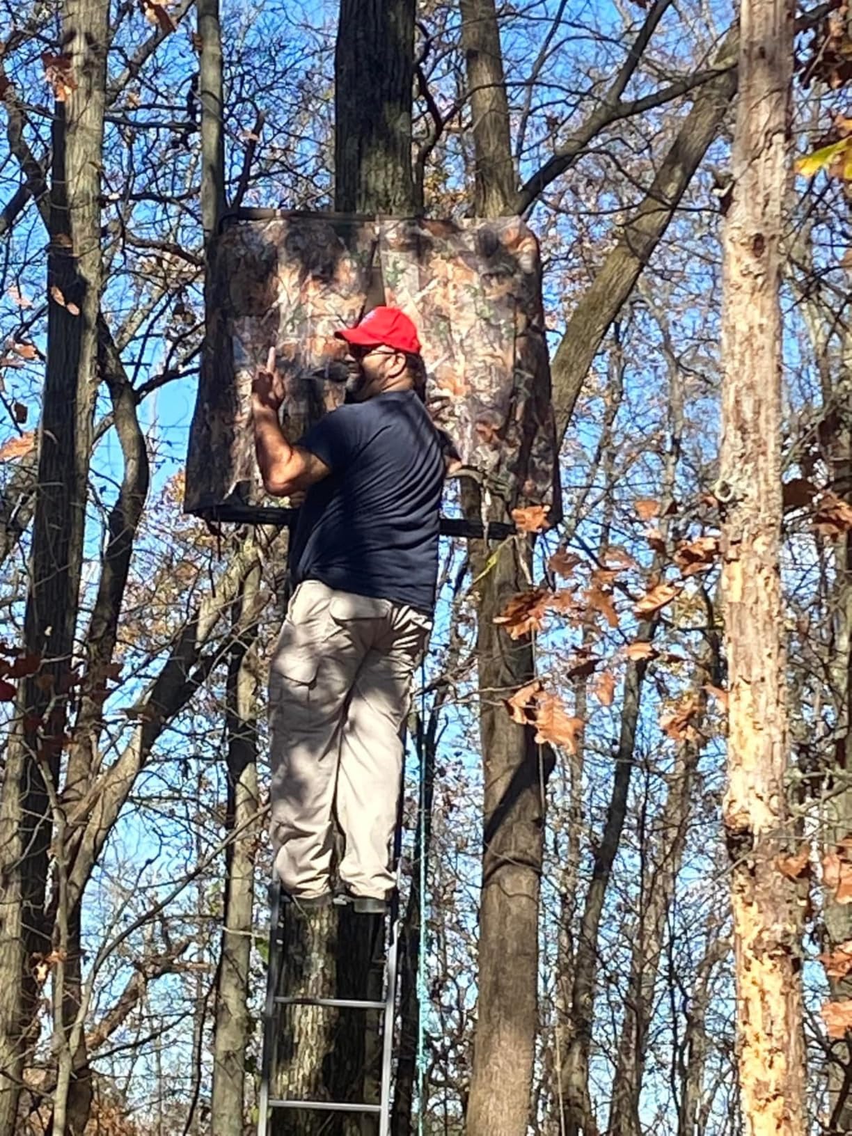 See Through Hunting Tree Stand Blind Kit, 102