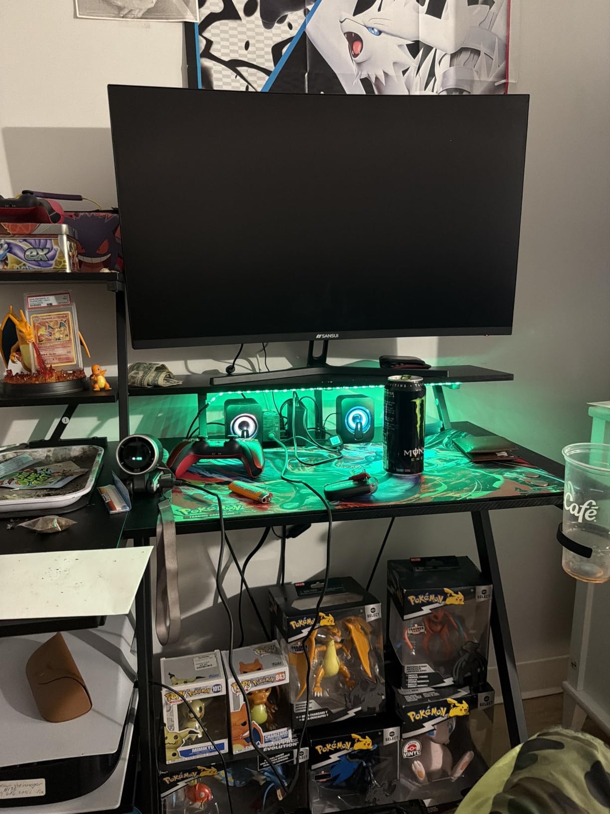 SANSUI 32 Inch Curved 240Hz Gaming Monitor High Refresh Rate, FHD 1080P customer photo 1