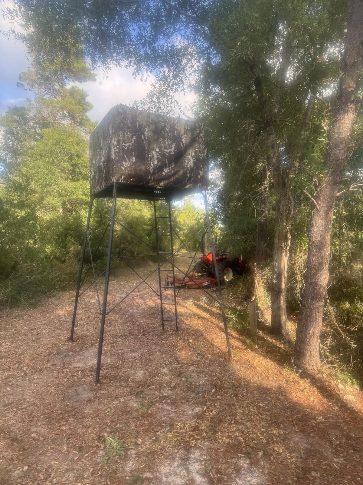 Bolderton 12’ 2-Man Quad Pod; Tower Platform Includes Ladder and Seats, for Hunting Deer Season customer photo 1